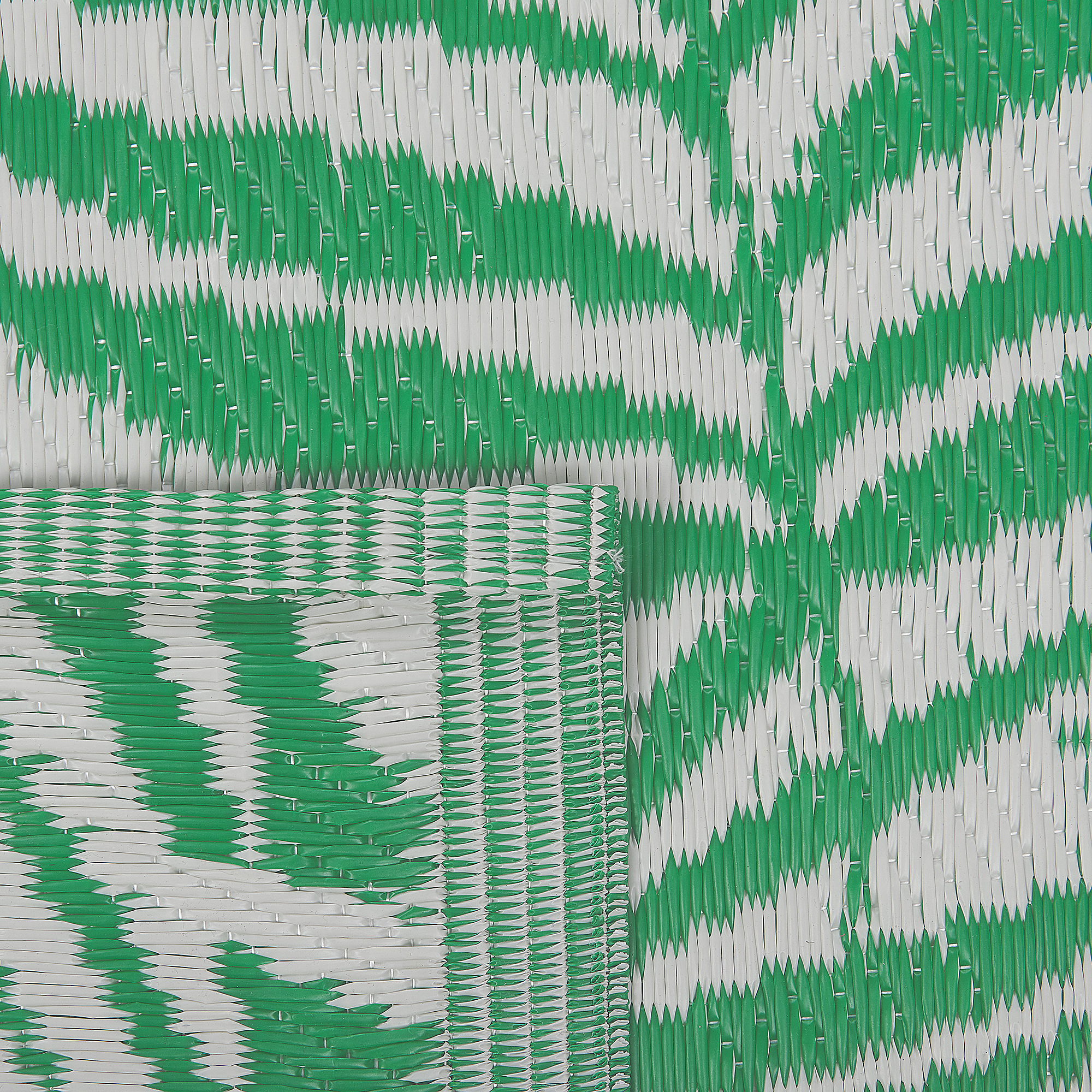 Beliani KOTA - Outdoor kleed - Groen - 60 x 105 cm - Polypropyleen