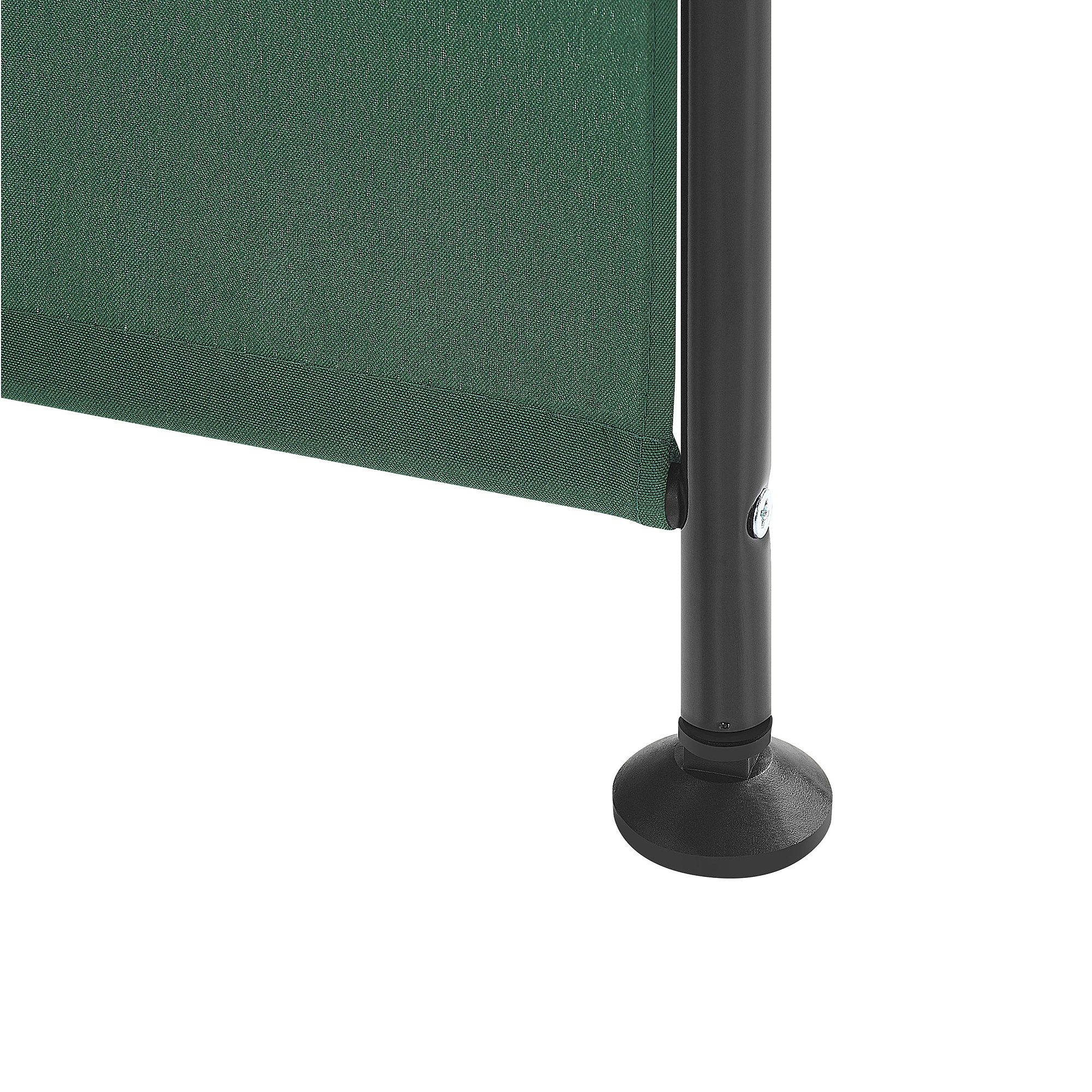 Beliani NARNI - Kamerscherm - Groen - 160 x 170 cm - Polyester