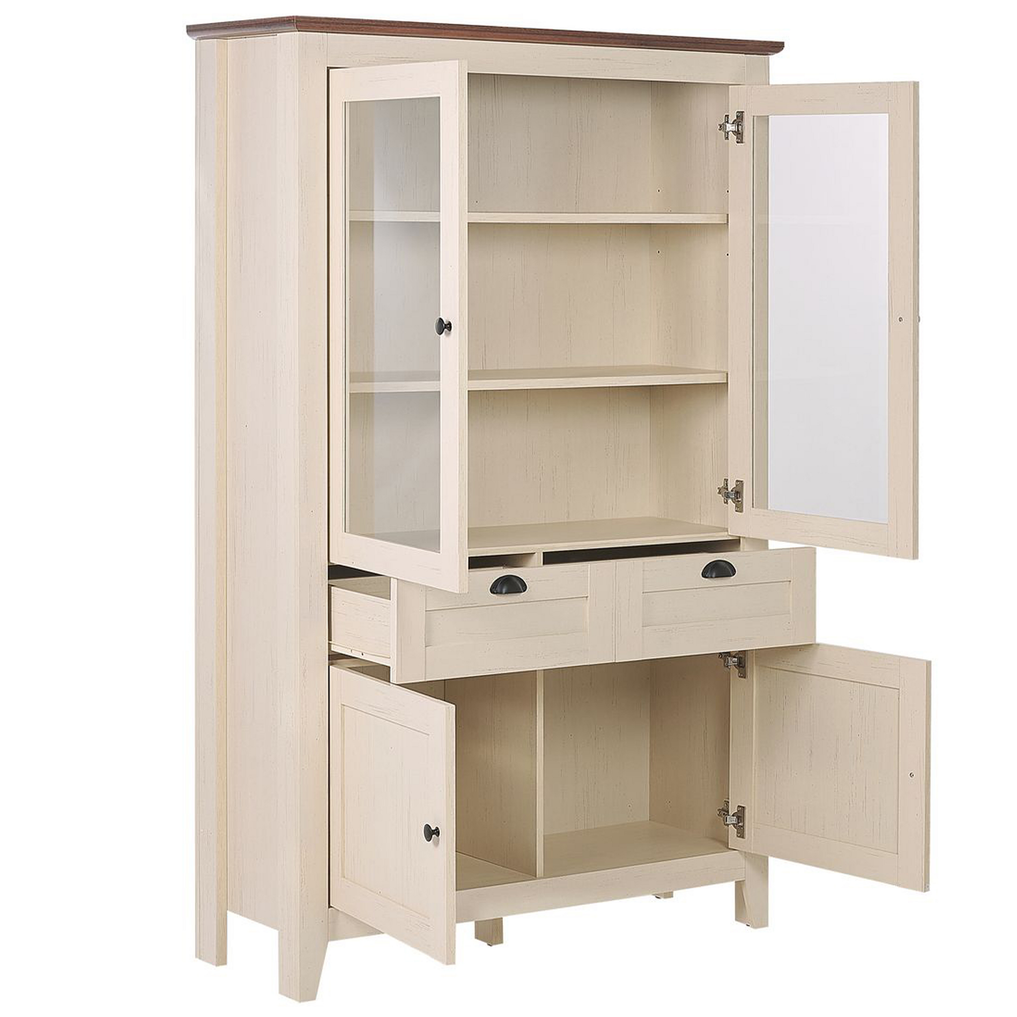 Beliani SEATLLE  - Servieskast - Beige - MDF