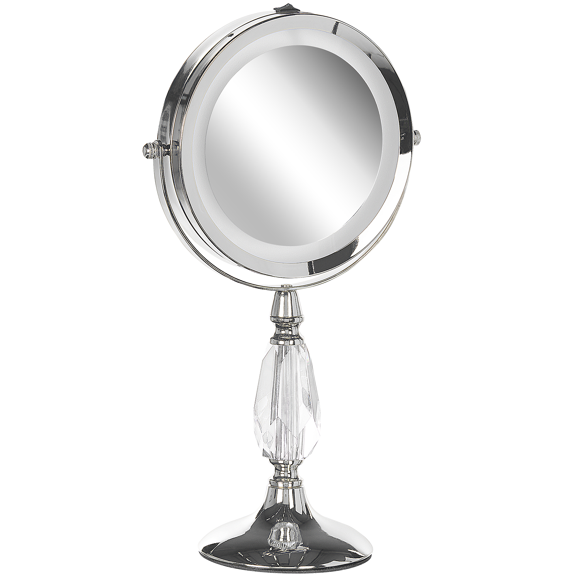 Beliani MAURY - make-up spiegel - Zilver - IJzer