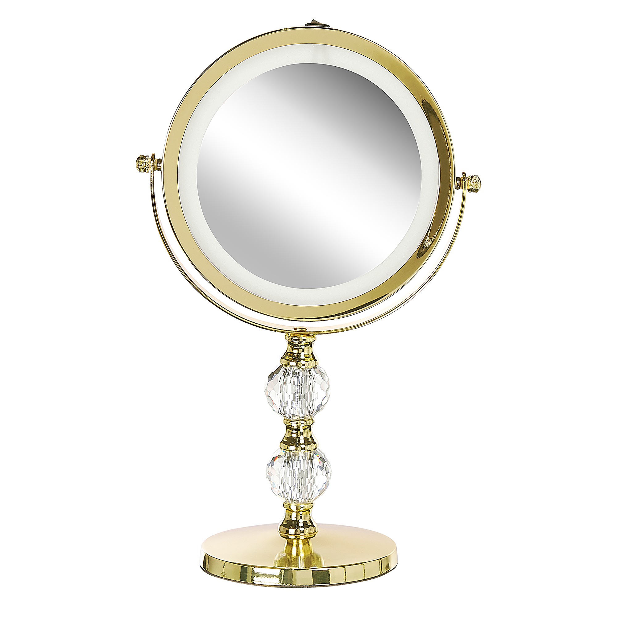 Beliani CLAIRA - make-up spiegel - Goud - IJzer