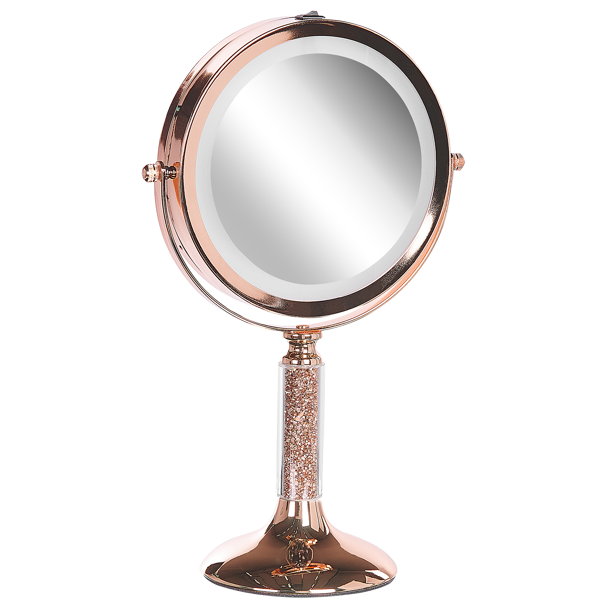 Beliani BAIXAS - make-up spiegel - Roségoud - IJzer