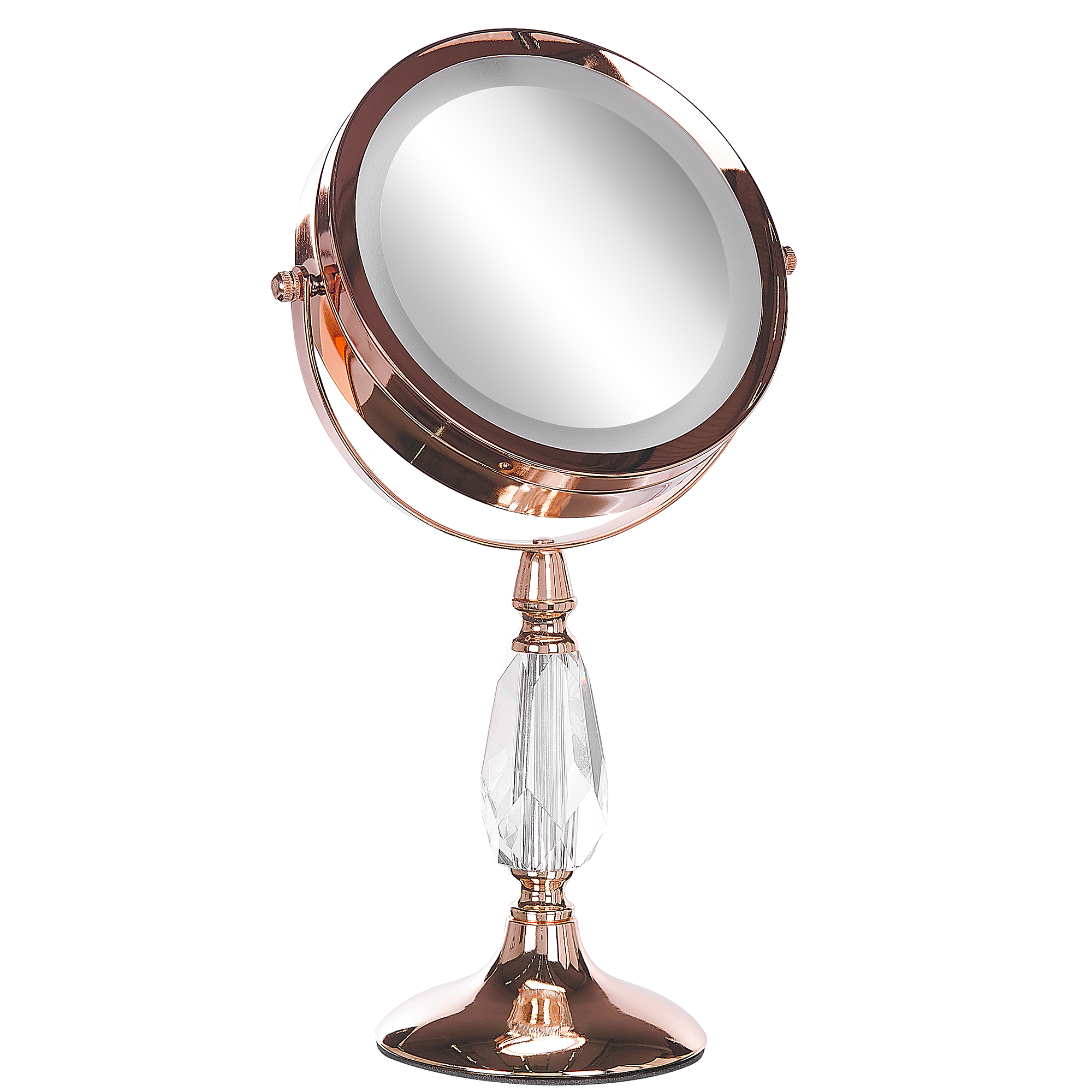 Beliani MAURY - make-up spiegel - Roségoud - IJzer