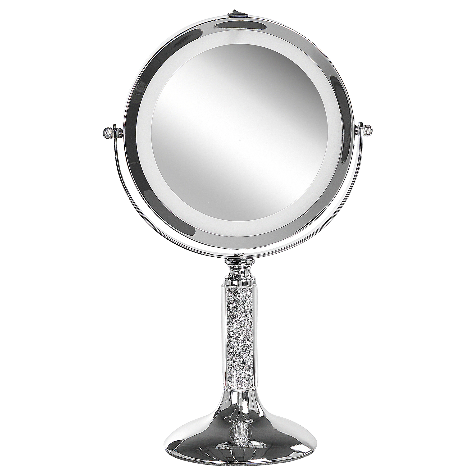 Beliani BAIXAS - make-up spiegel - Zilver - IJzer