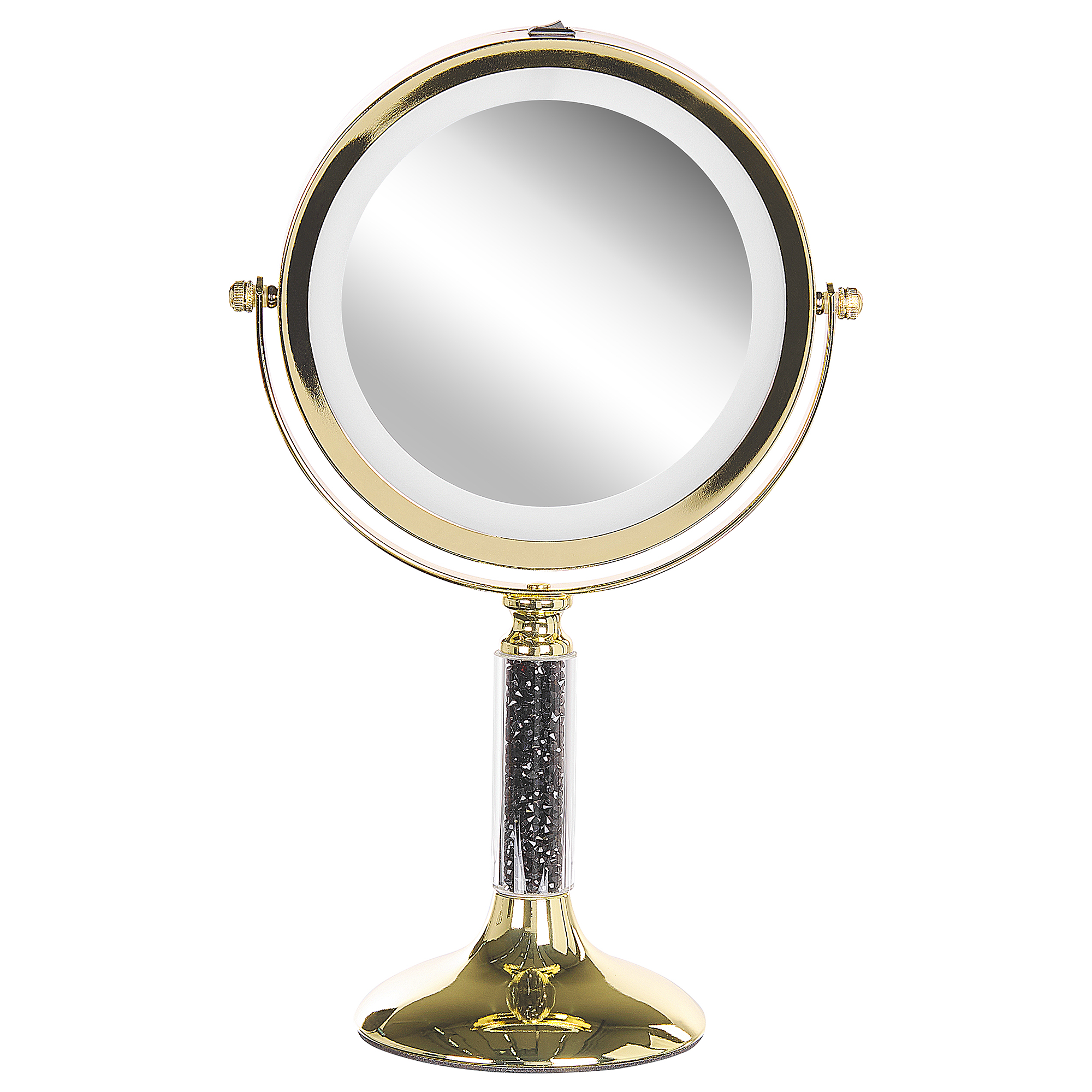 Beliani BAIXAS - make-up spiegel - Goud - IJzer