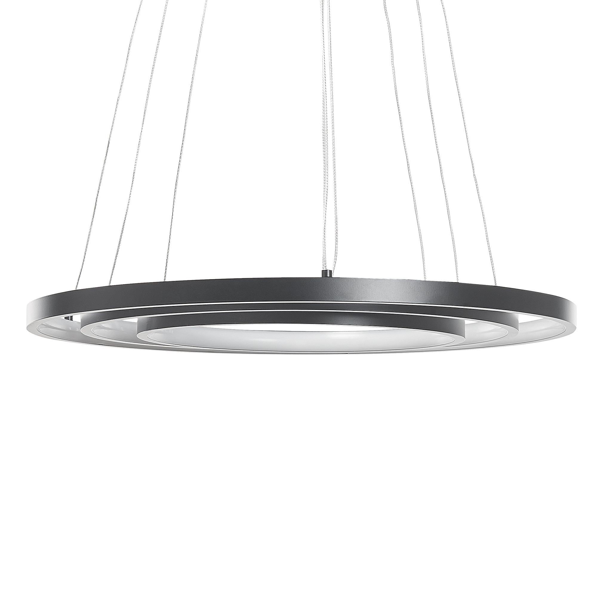 Beliani ATREK - Hanglamp - Zwart - Aluminium