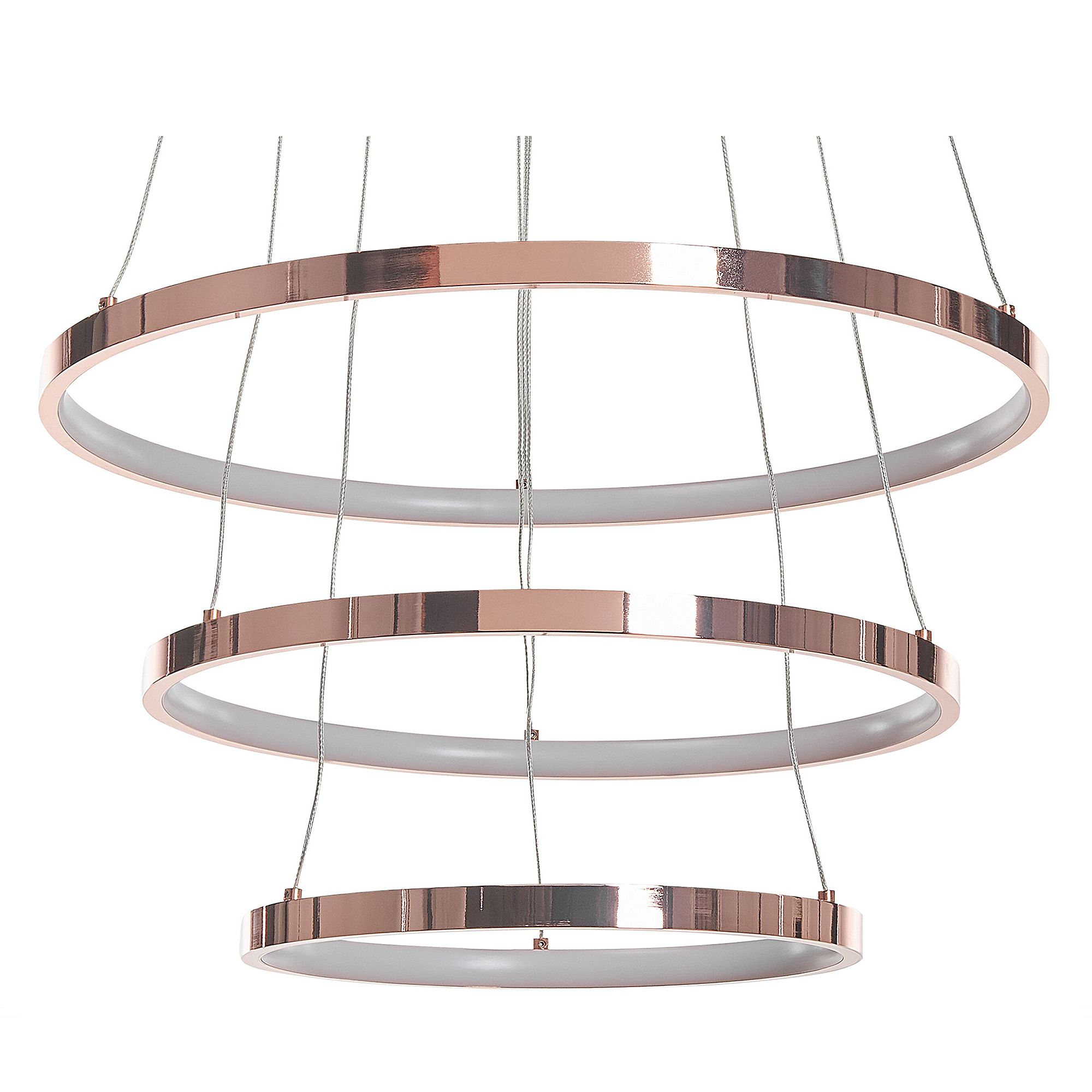 Beliani ATREK - Hanglamp - Roségoud - Aluminium