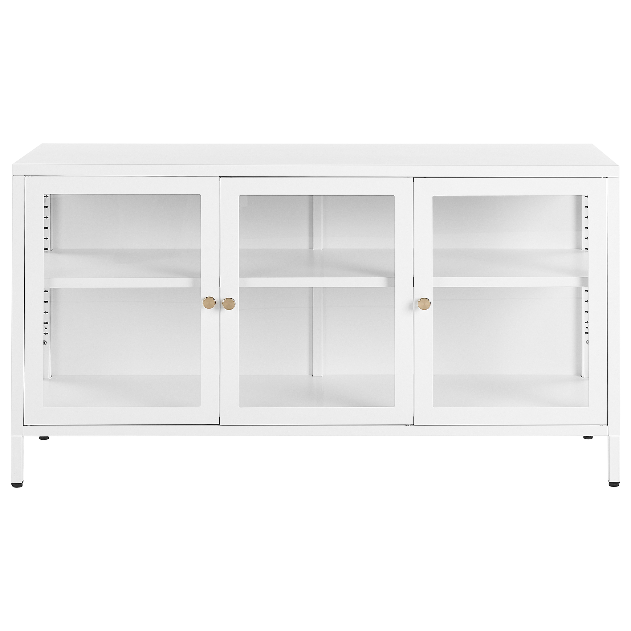 Beliani NEWPORT  - Sideboard - Wit - Staal