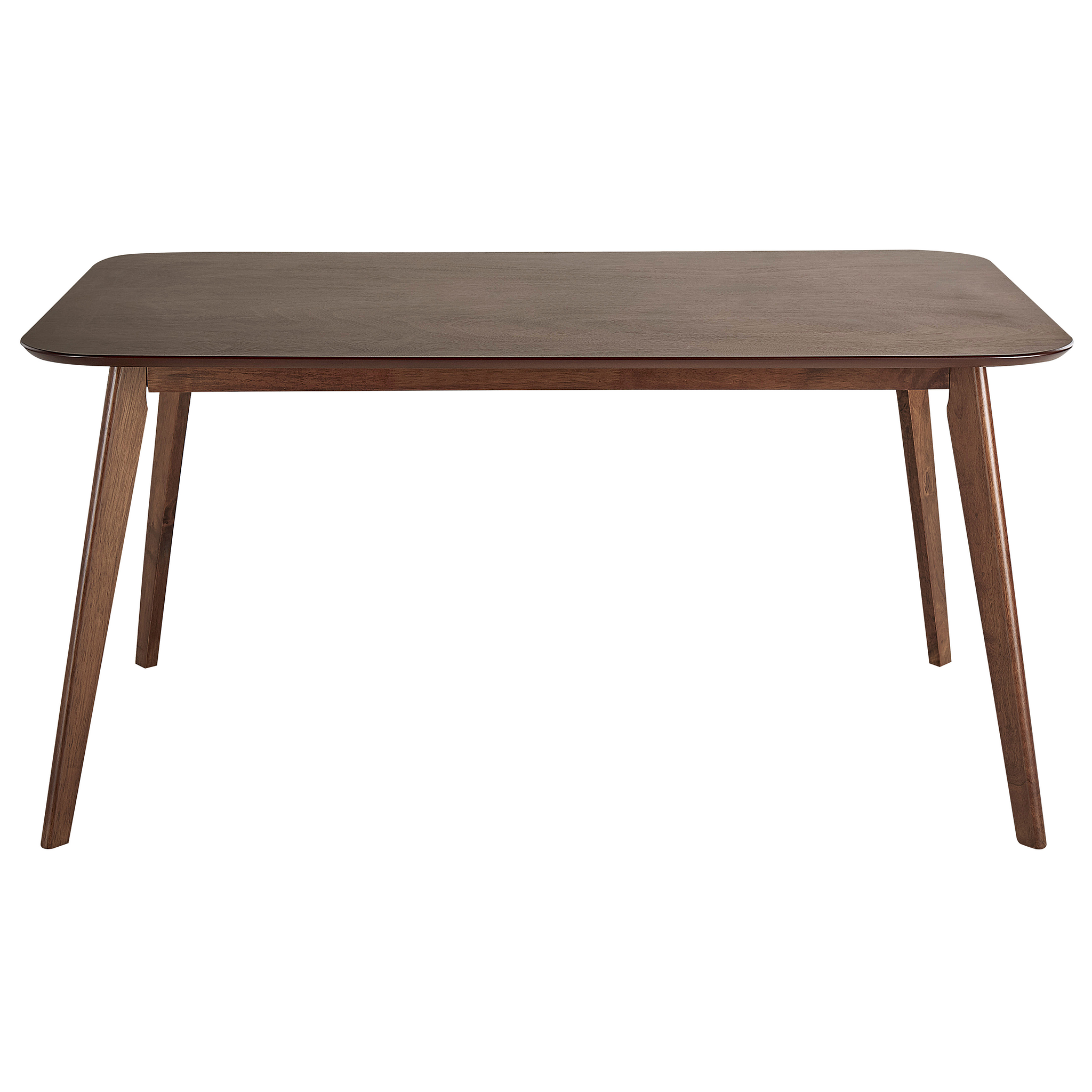 Beliani EPHRATA - Eettafel - Donkere houtkleur - 90 x 150 cm - MDF