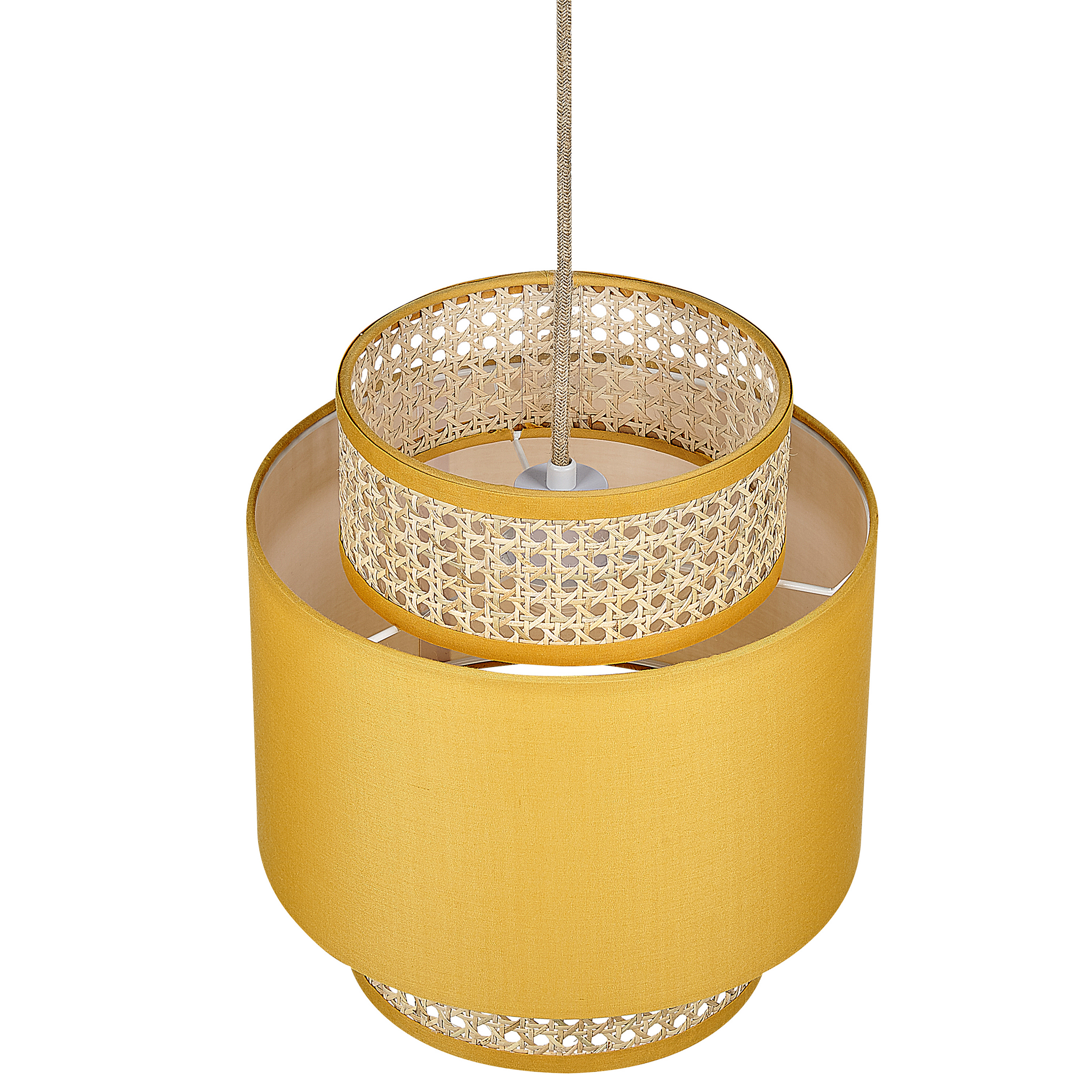 Beliani BOERI - Hanglamp - Natuurlijk - Polyester