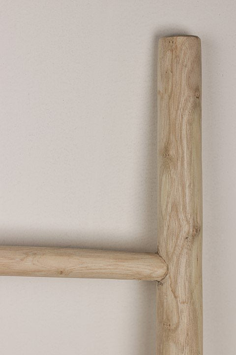 HSM Collection-Decoratieve Ladder -35-45x5x150-Naturel-Teak