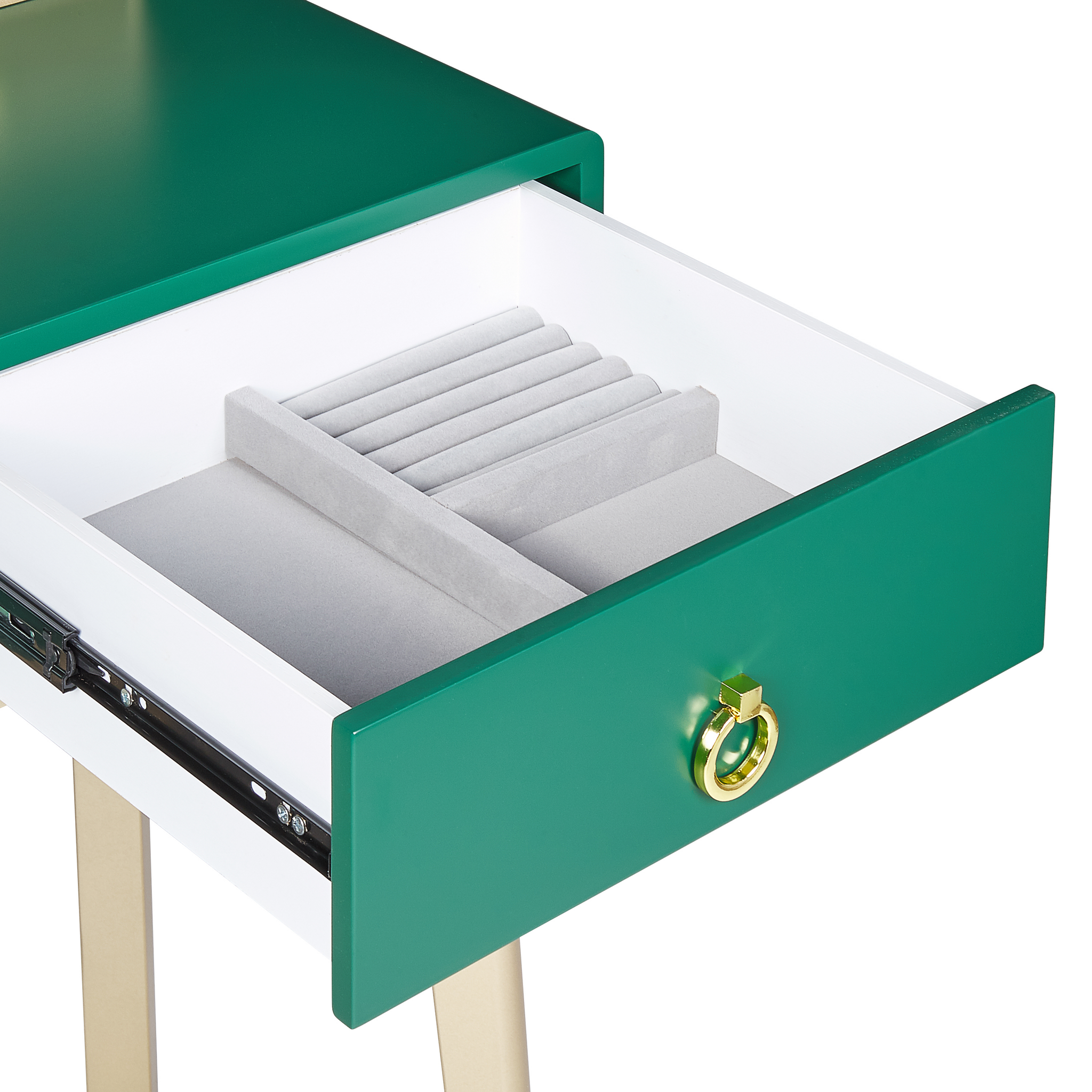 Beliani FEDRY - Kaptafel - Groen - MDF