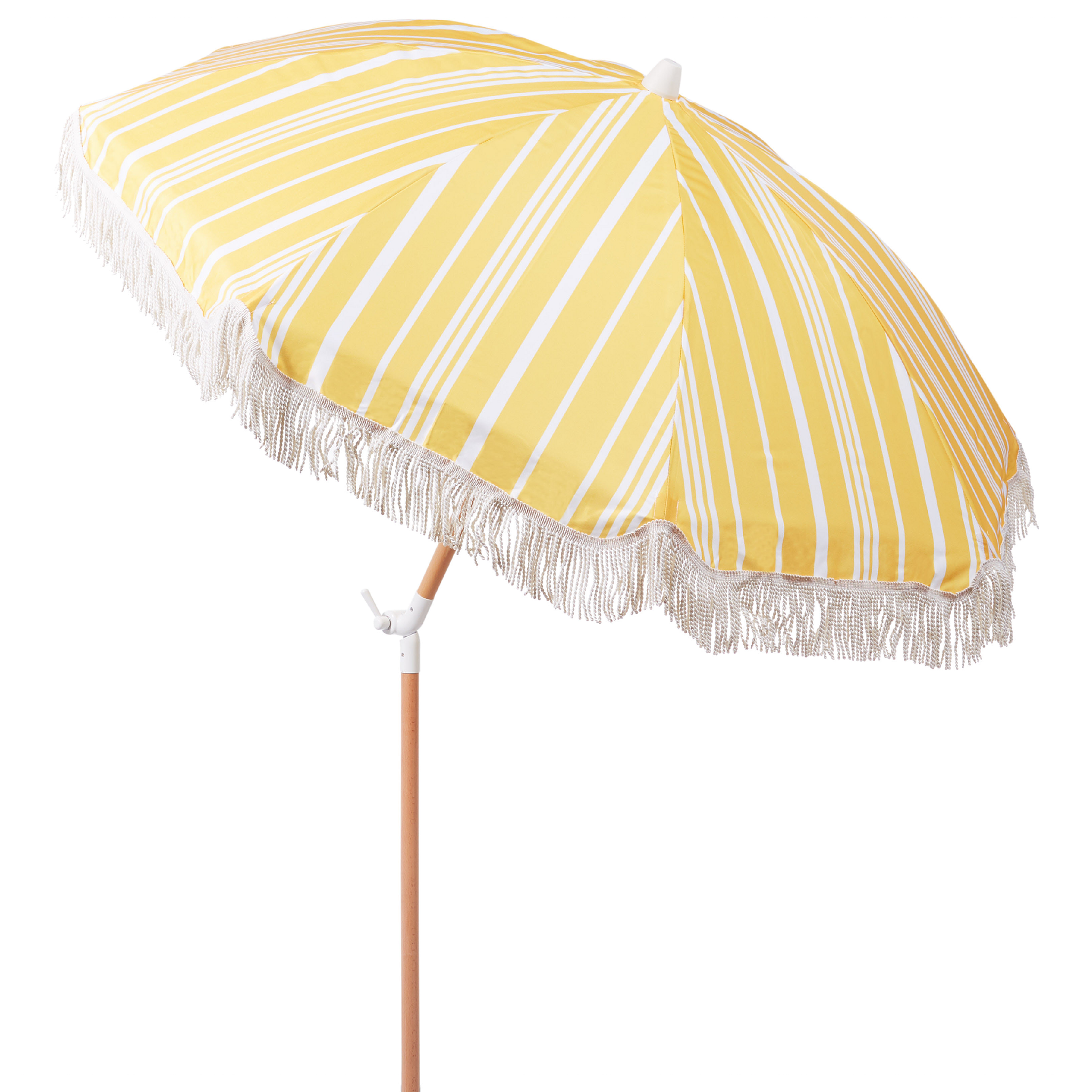 Beliani MONDELLO - Parasol - Geel - Polyester