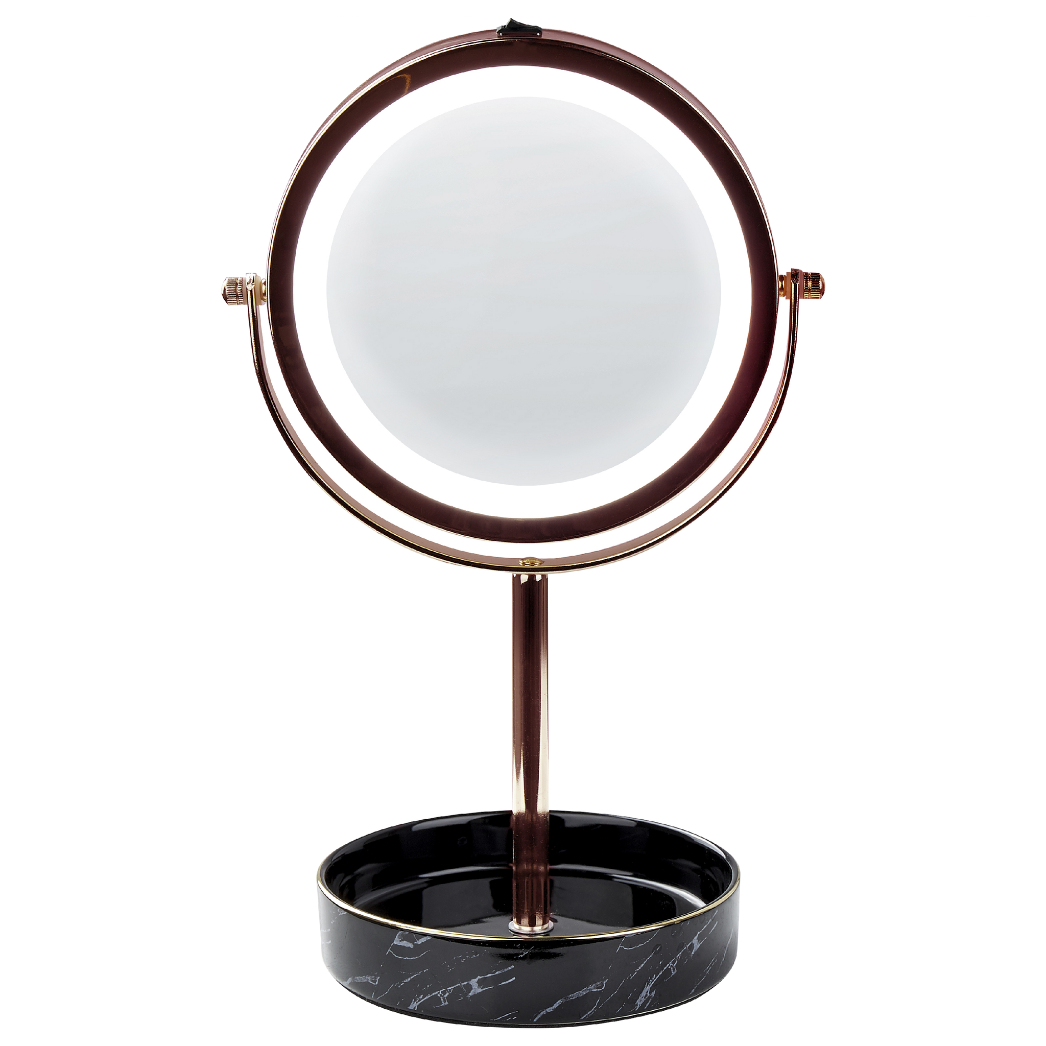 Beliani SAVOIE - Make-up spiegel - Roségoud - IJzer