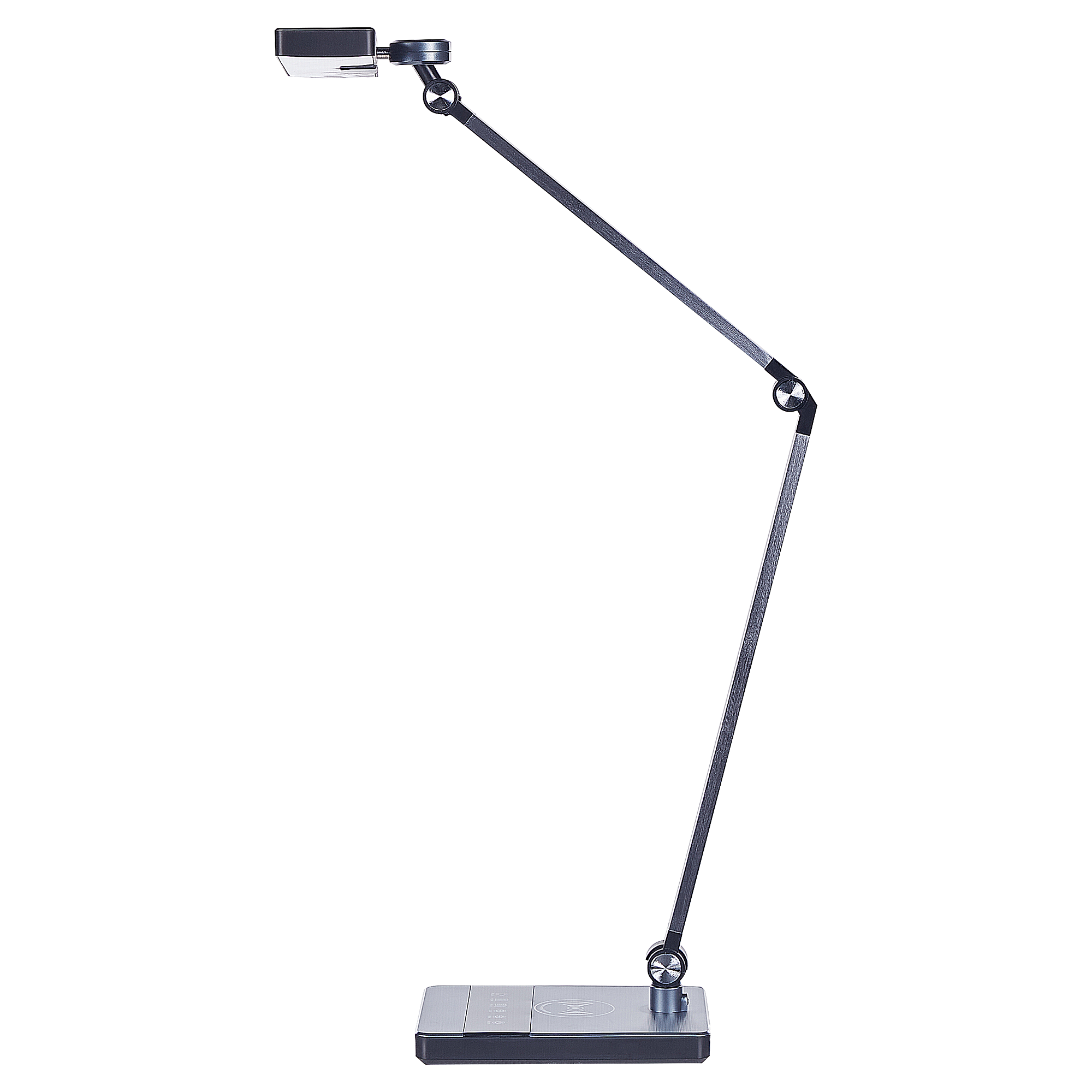 Beliani LACERTA - Bureaulamp - Zwart - Aluminium