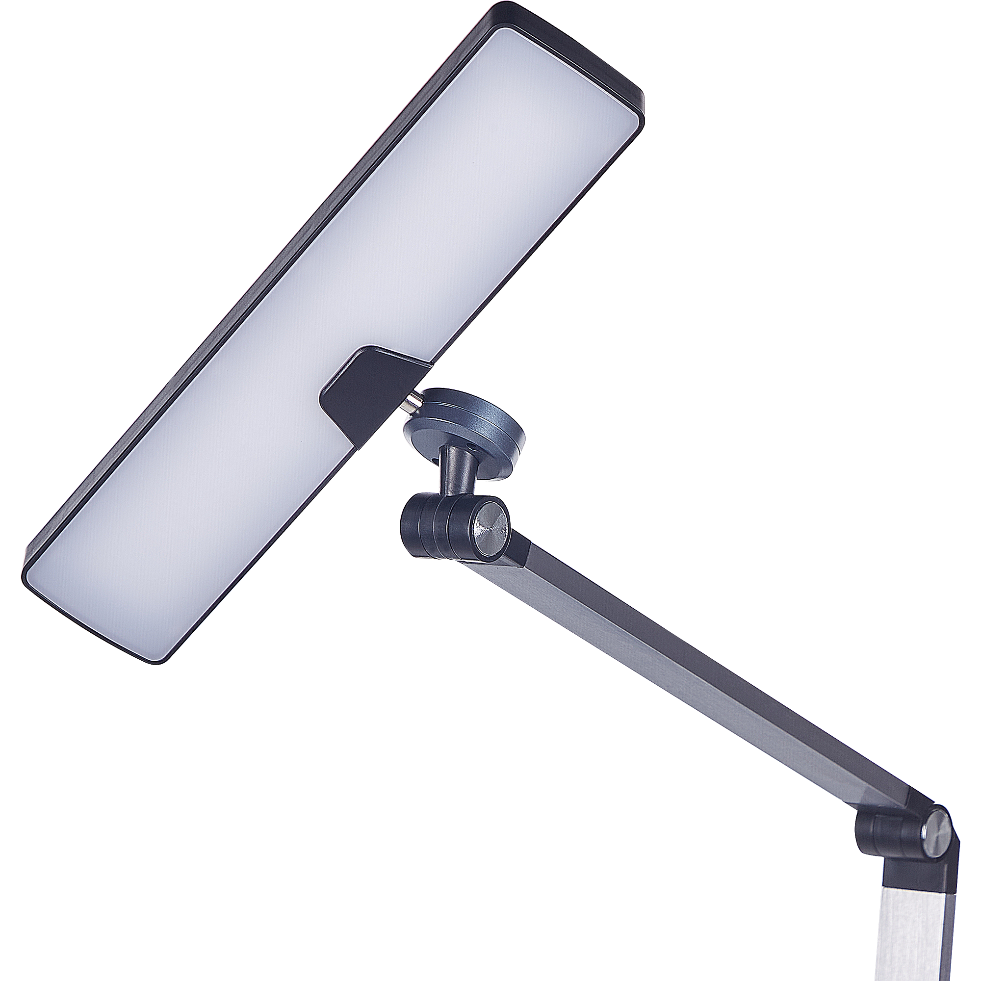 Beliani LACERTA - Bureaulamp - Zwart - Aluminium