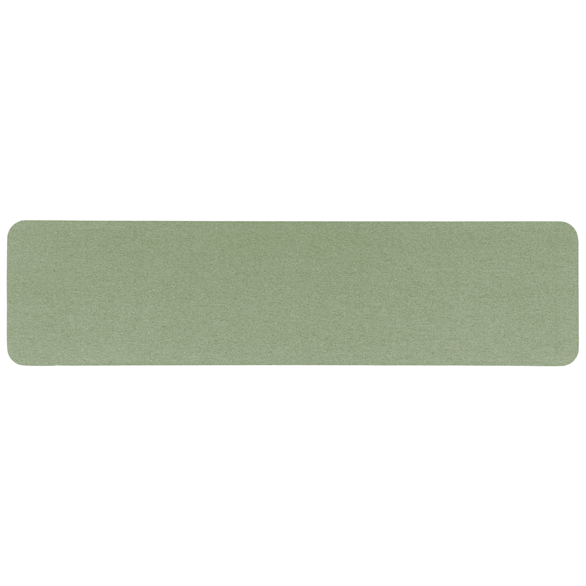 Beliani WALLY - Bureauscherm - Groen - 180 cm - Polyester