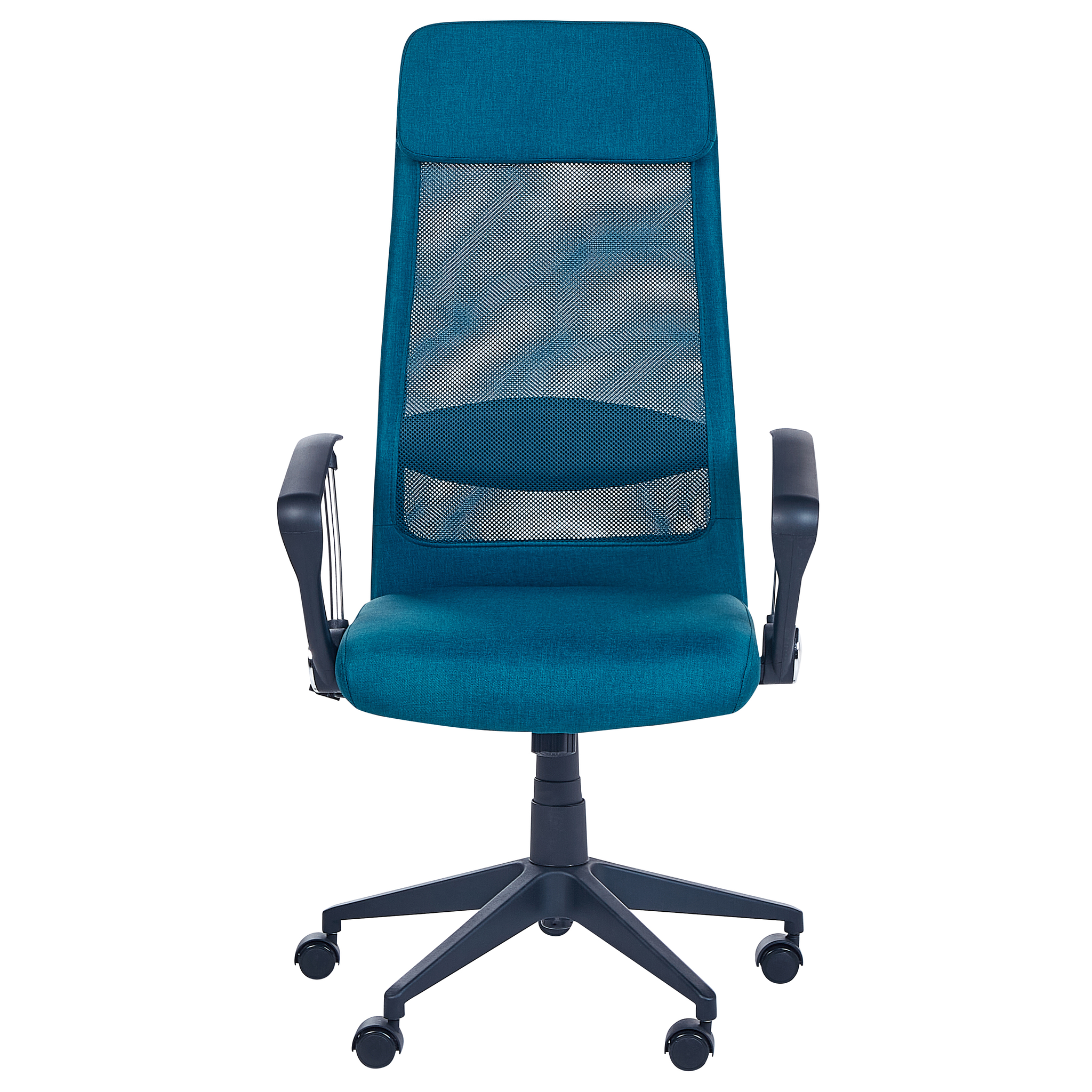 Beliani PIONEER - Bureaustoel - Blauw - Polyester