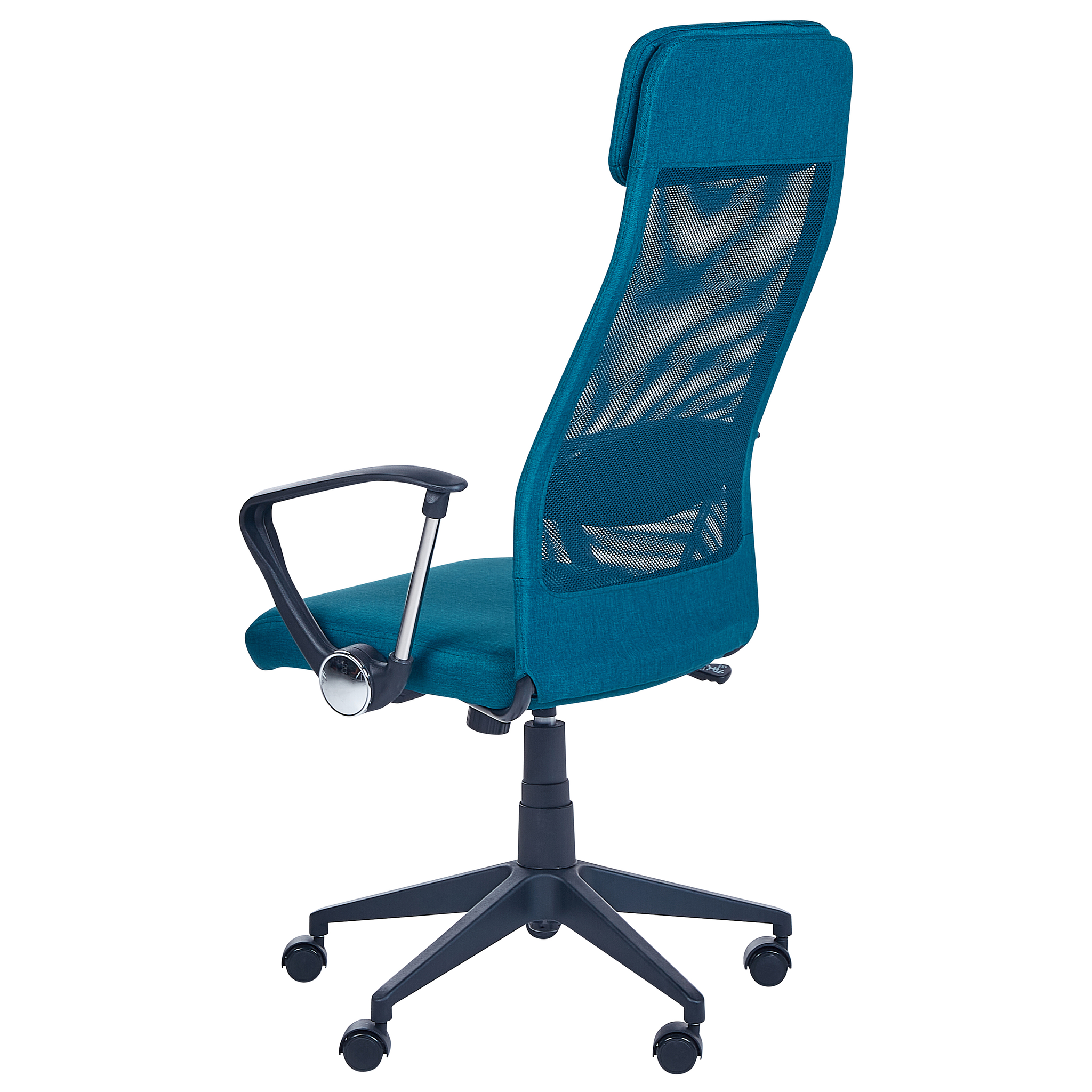 Beliani PIONEER - Bureaustoel - Blauw - Polyester