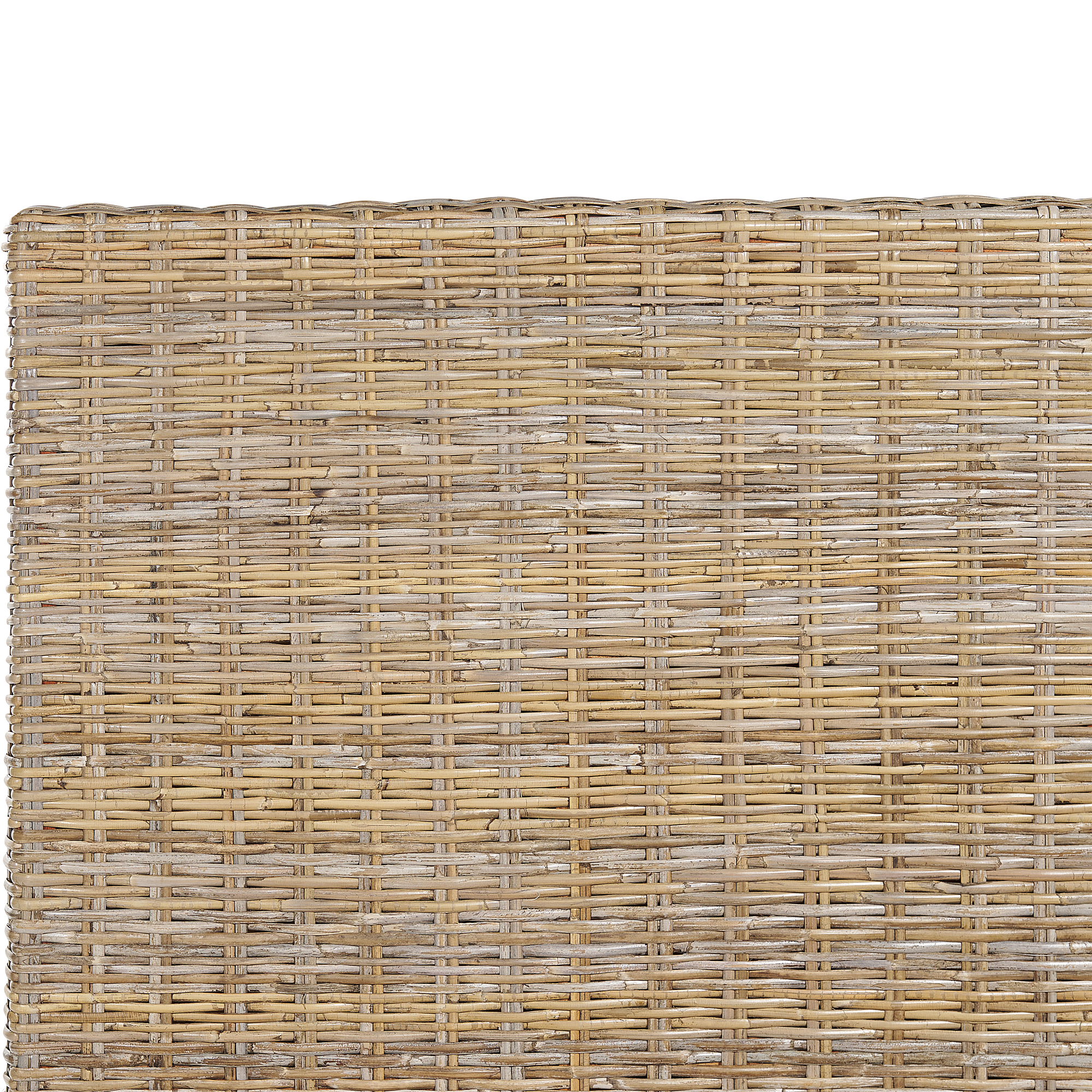 Beliani SALBRIS - Tweepersoonsbed - Lichtbruin - 160 x 200 cm -  Rotan