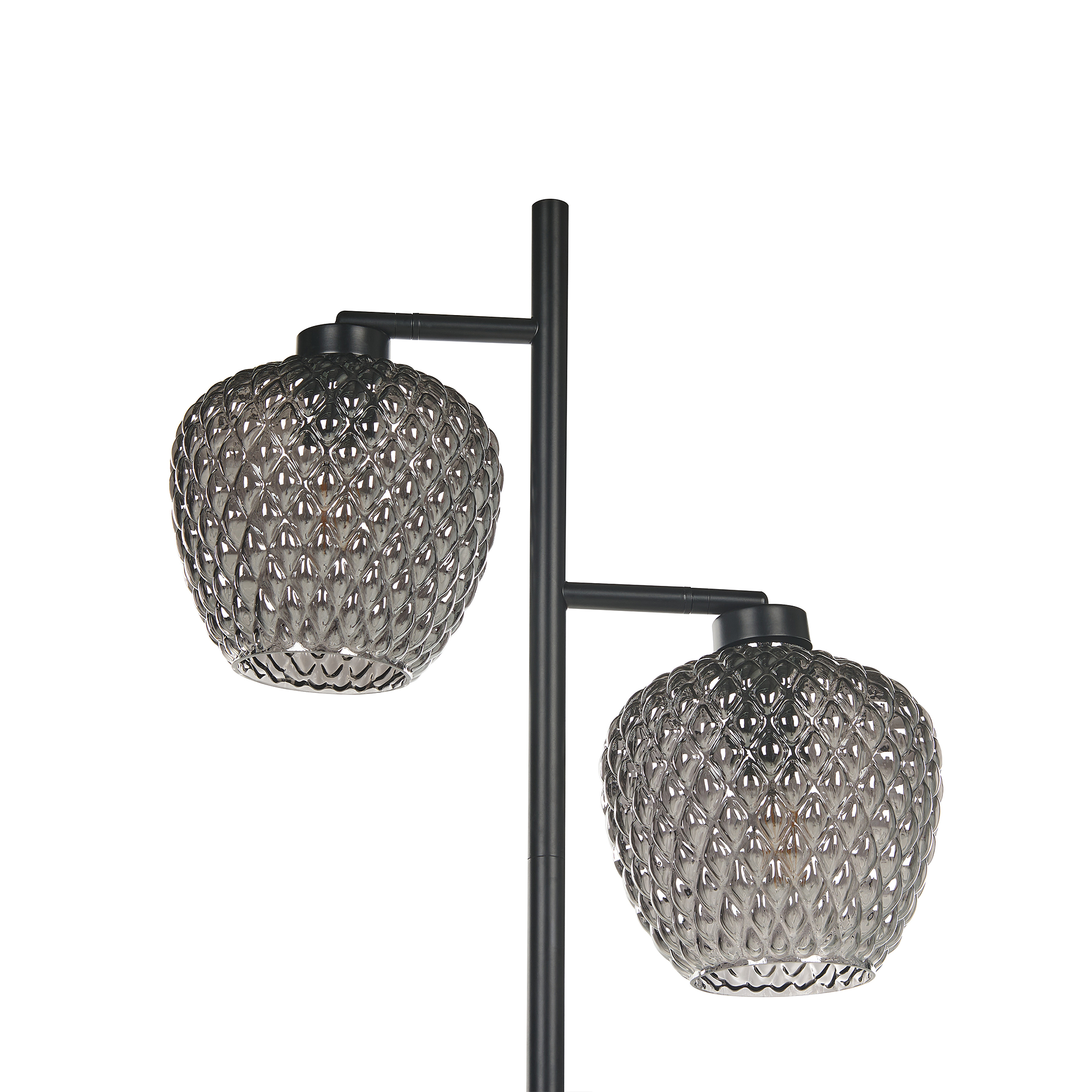 Beliani SHERRY - Staande lamp - Grijs - IJzer