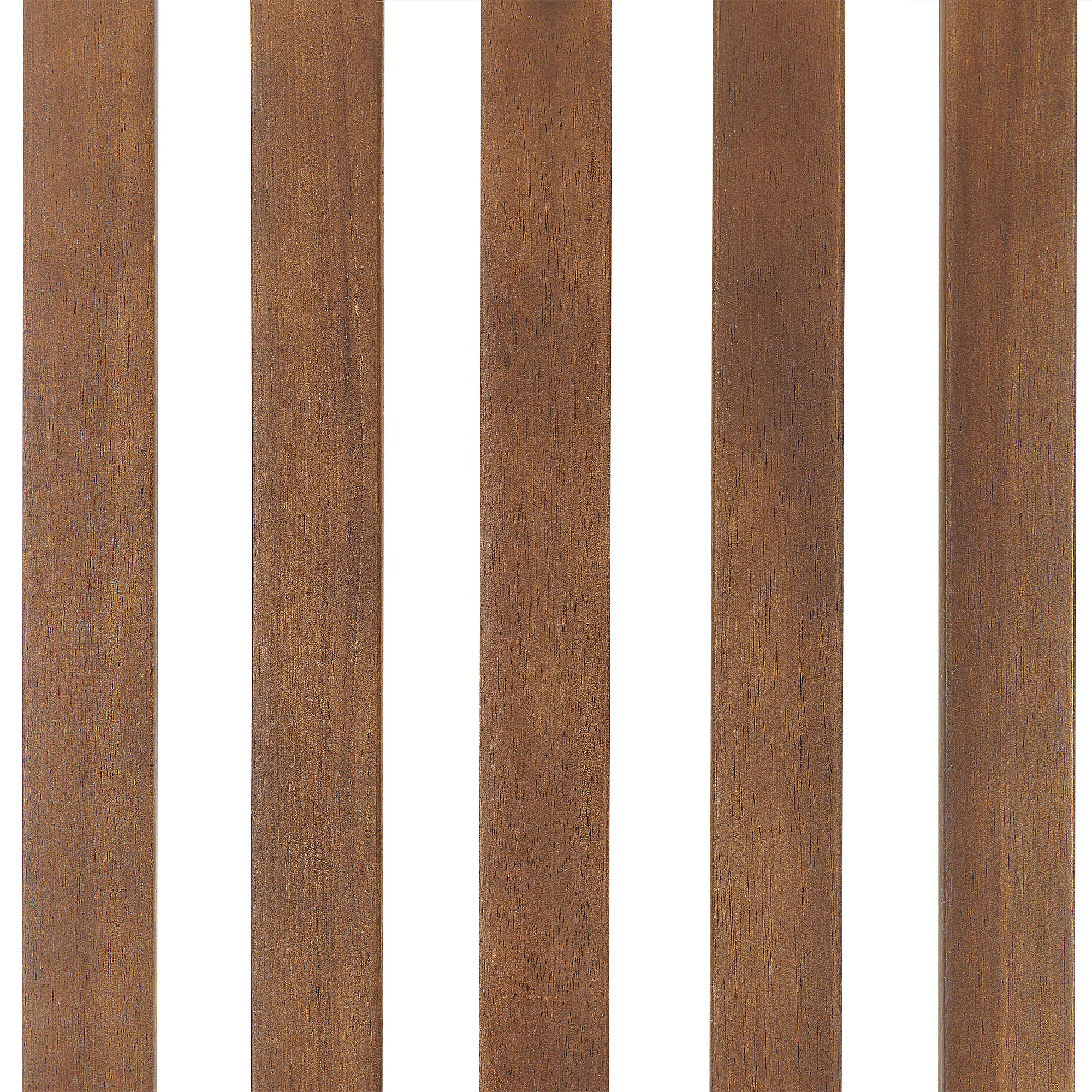 Beliani AMANTEA - Tuinset voor 6 - Donkere houtkleur - Acaciahout