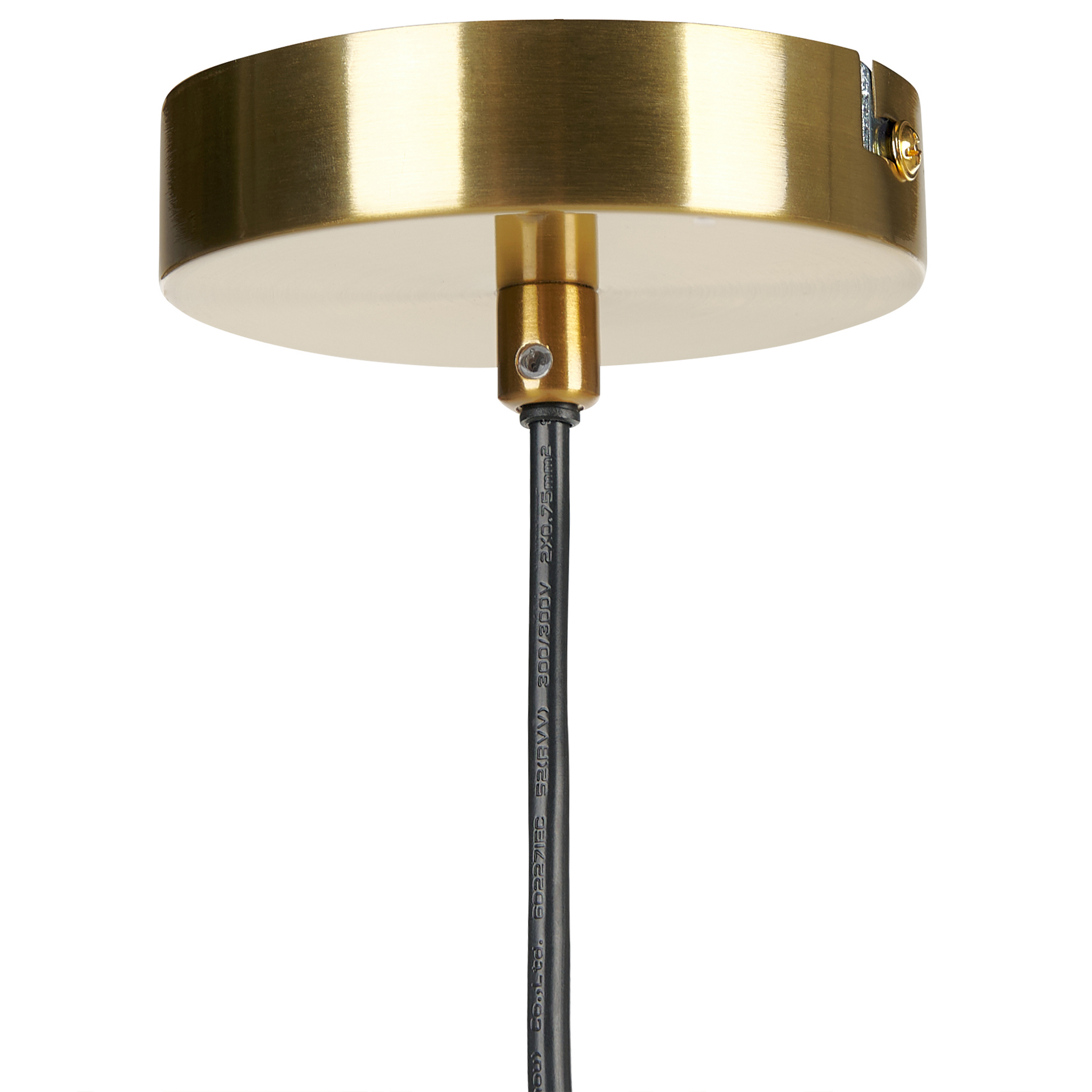 Beliani BARDO - Hanglamp - Goud/Lichtbruin - Metaal