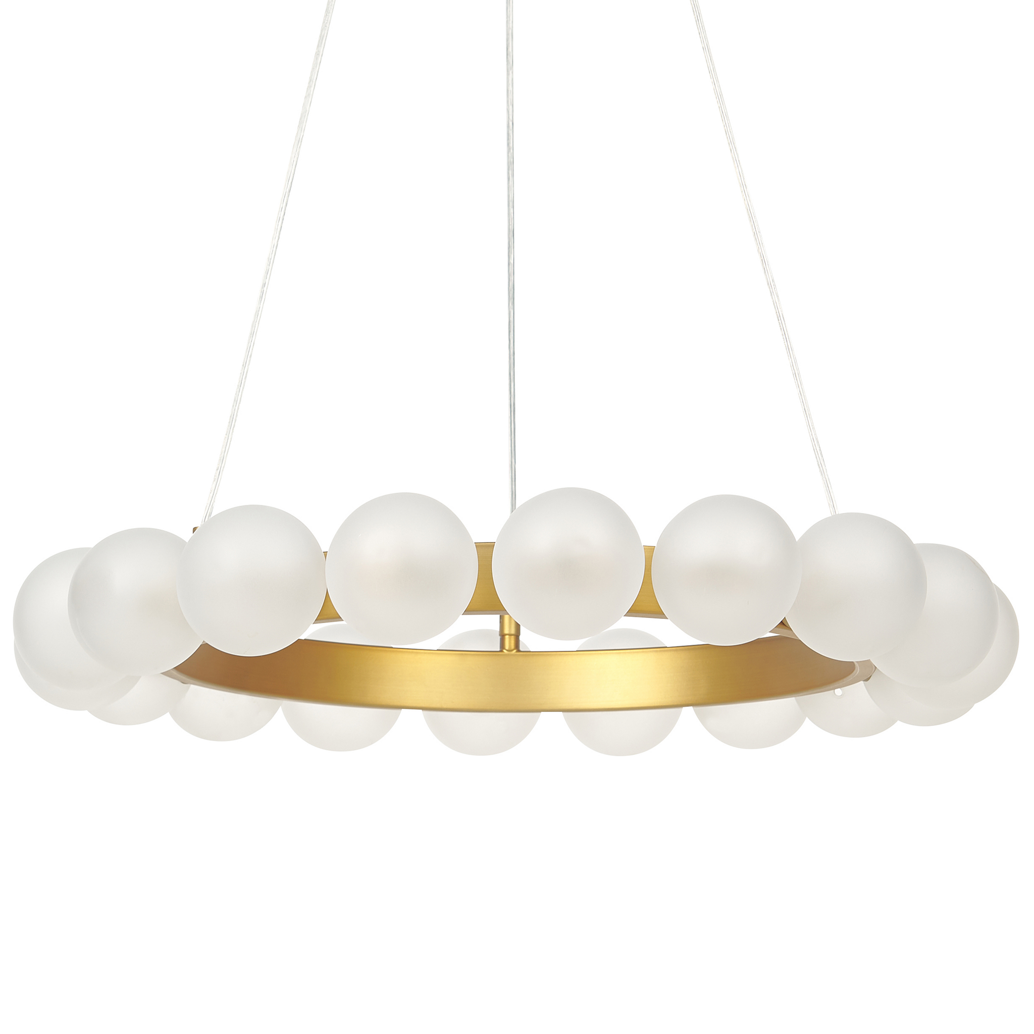 Beliani GEORGES - Hanglamp - Goud - IJzer