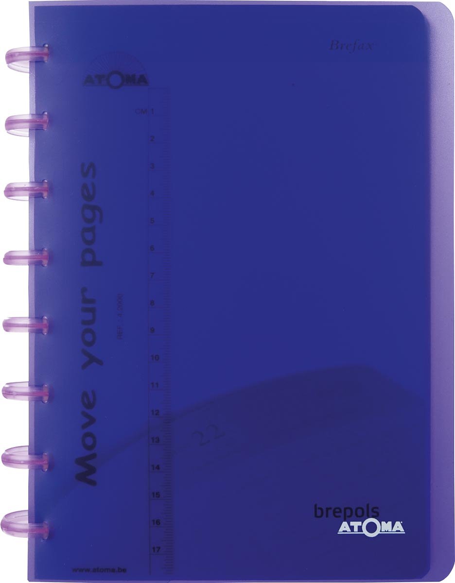 Atoma agenda, ft A5, crèmekleurig papier, 144 pagina's, 1 week op 2 pagina's, 2024