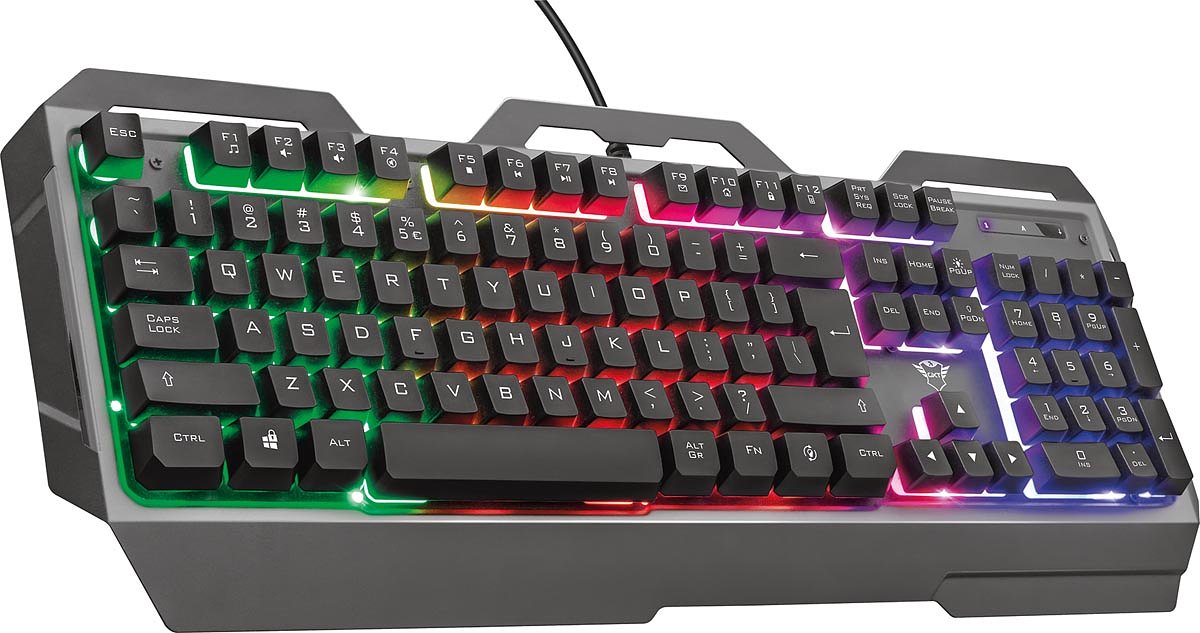 Trust GXT 856 Torac Gaming toetsenbord, qwerty