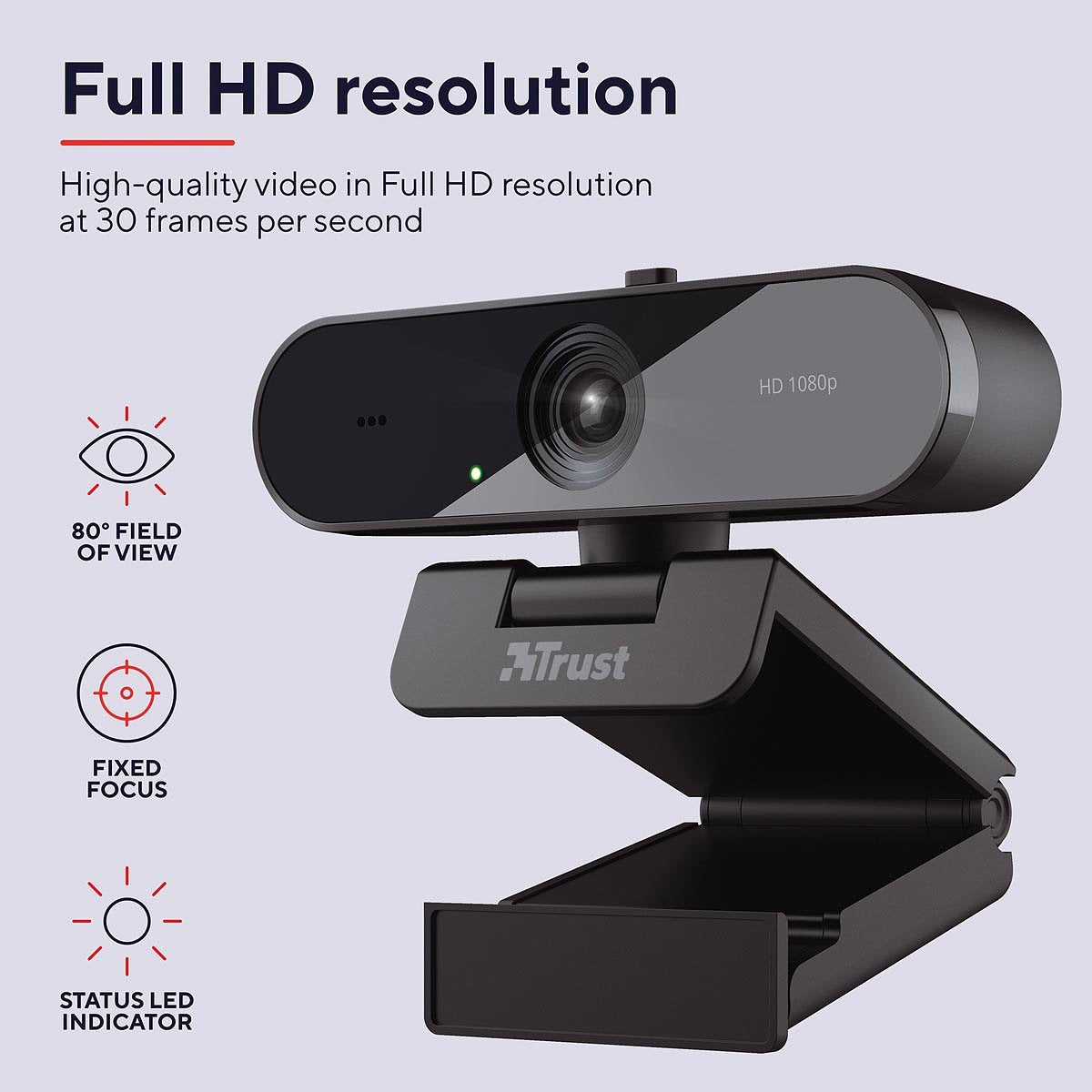 Trust Full HD Webcam TW-200