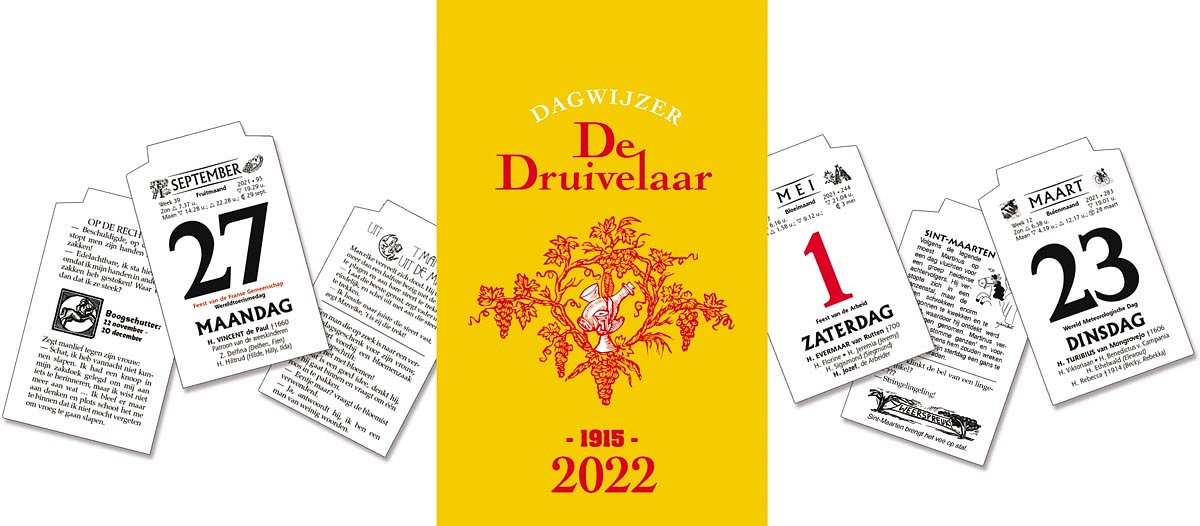 Dagblokkalender De Druivelaar 2024