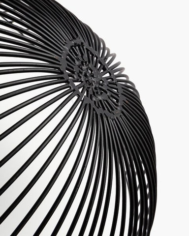 Serax - Antonio Sciortino - Sculpture - Cesira - ijzeren mand - 39cm - zwart