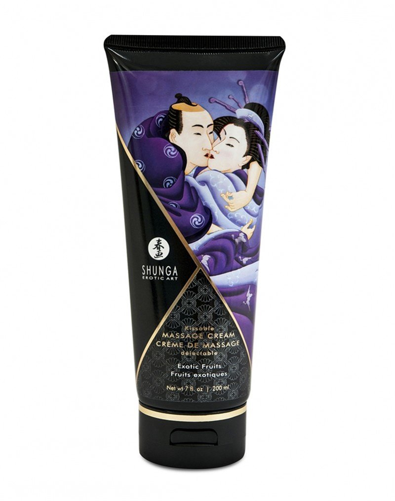 Shunga - Kissable Massage Crème -  Exotische Vruchten