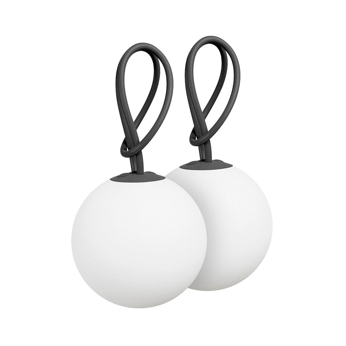 Fatboy - Bolleke - Set van 2 - Hanglamp - Oplaadbaar - Antraciet - Duopack