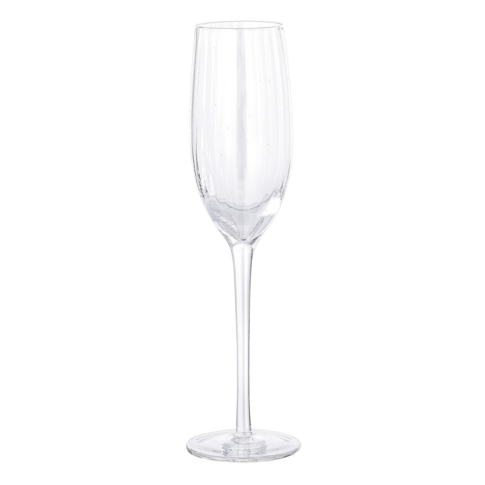 Bloomingville Astrid Champagneglas Helder Glas - Set van 6