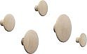 Muuto The Dots - Kapstok - Eiken - Set 5 Stuks