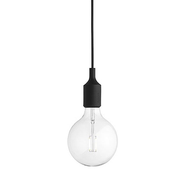 E27 hanglamp LED Black