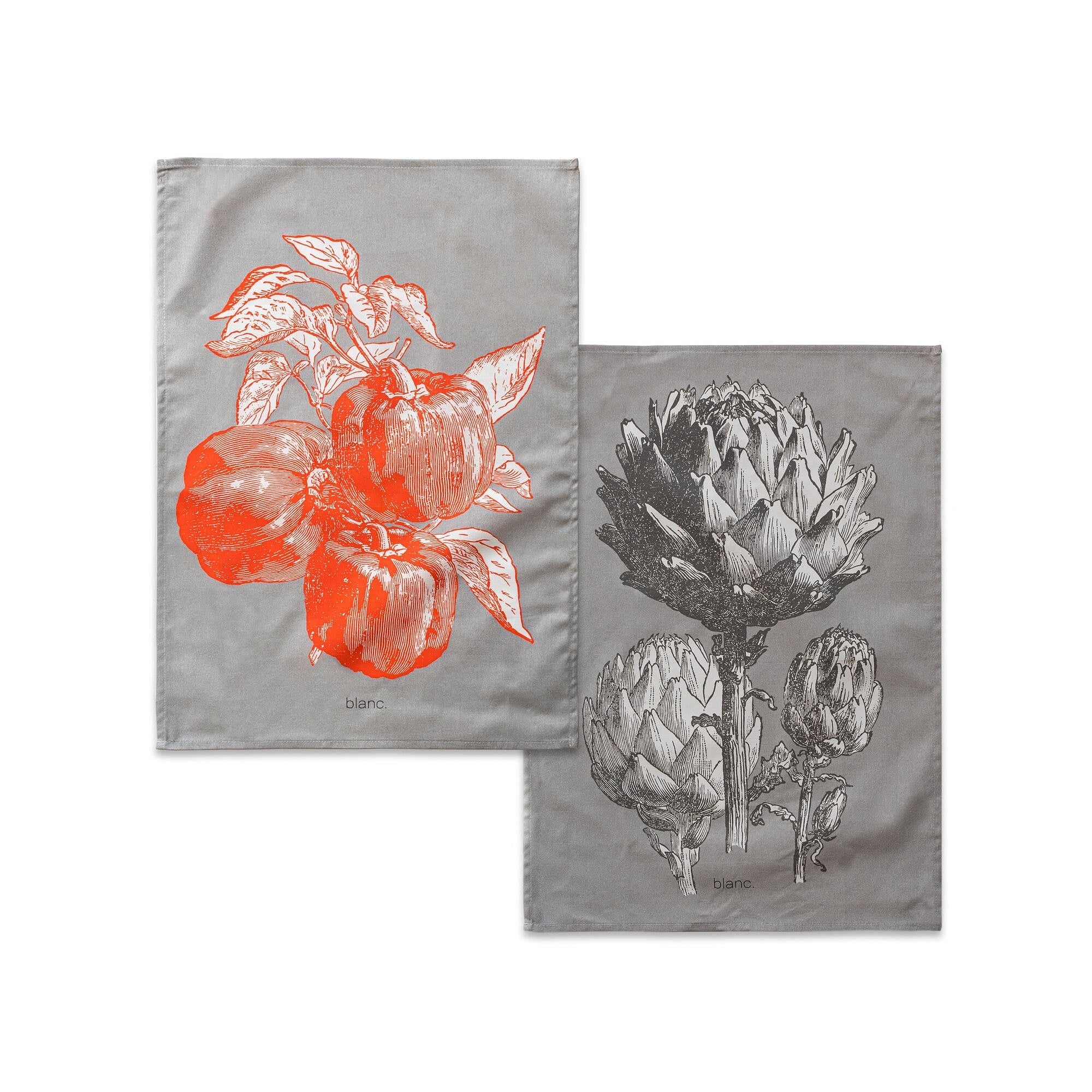 Happy Friday Tea towel (2 pc) Artichoke 70x50 cm Multicolor