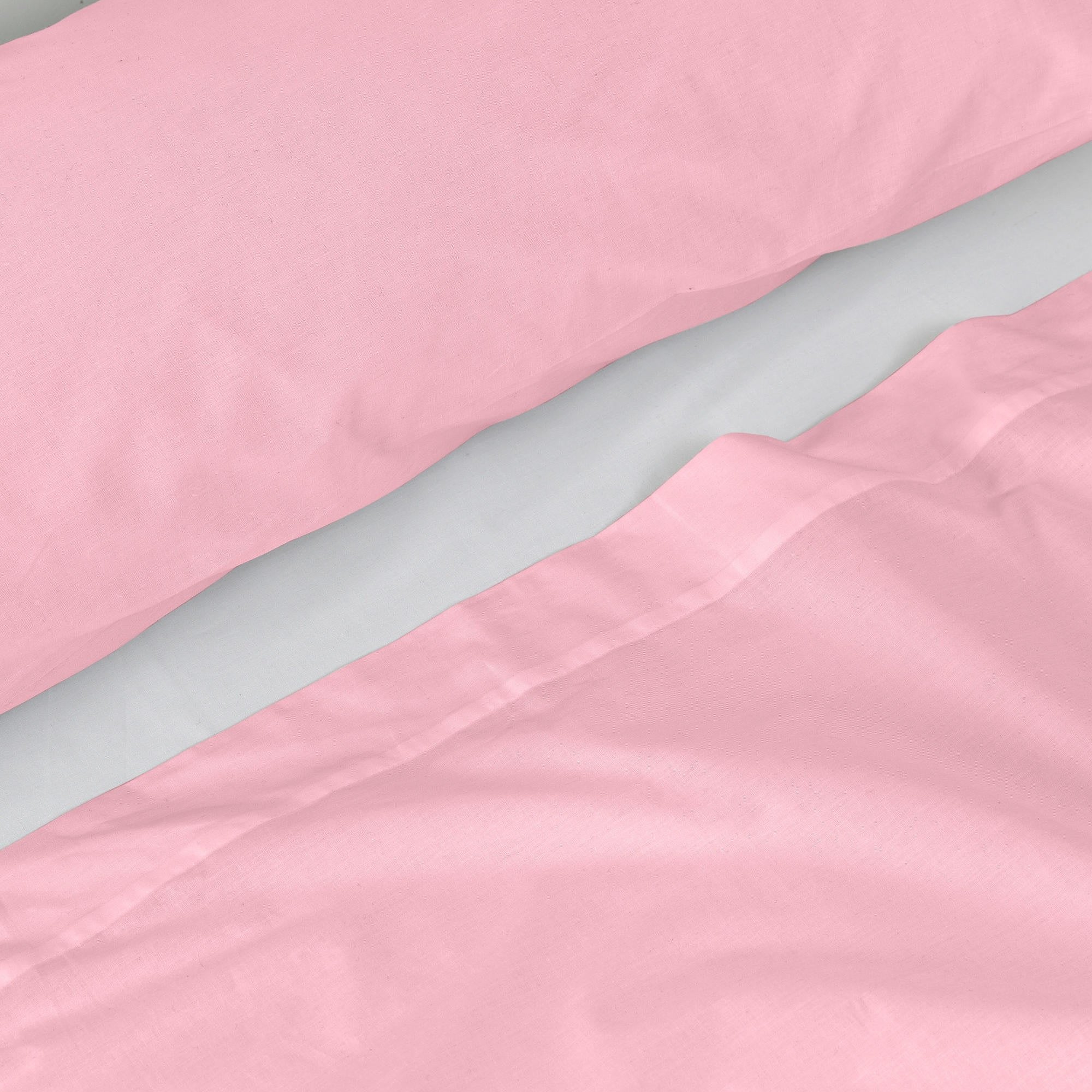 Happy Friday Sheet set 2 pieces Basic 180x270 cm (Single) Pale rose