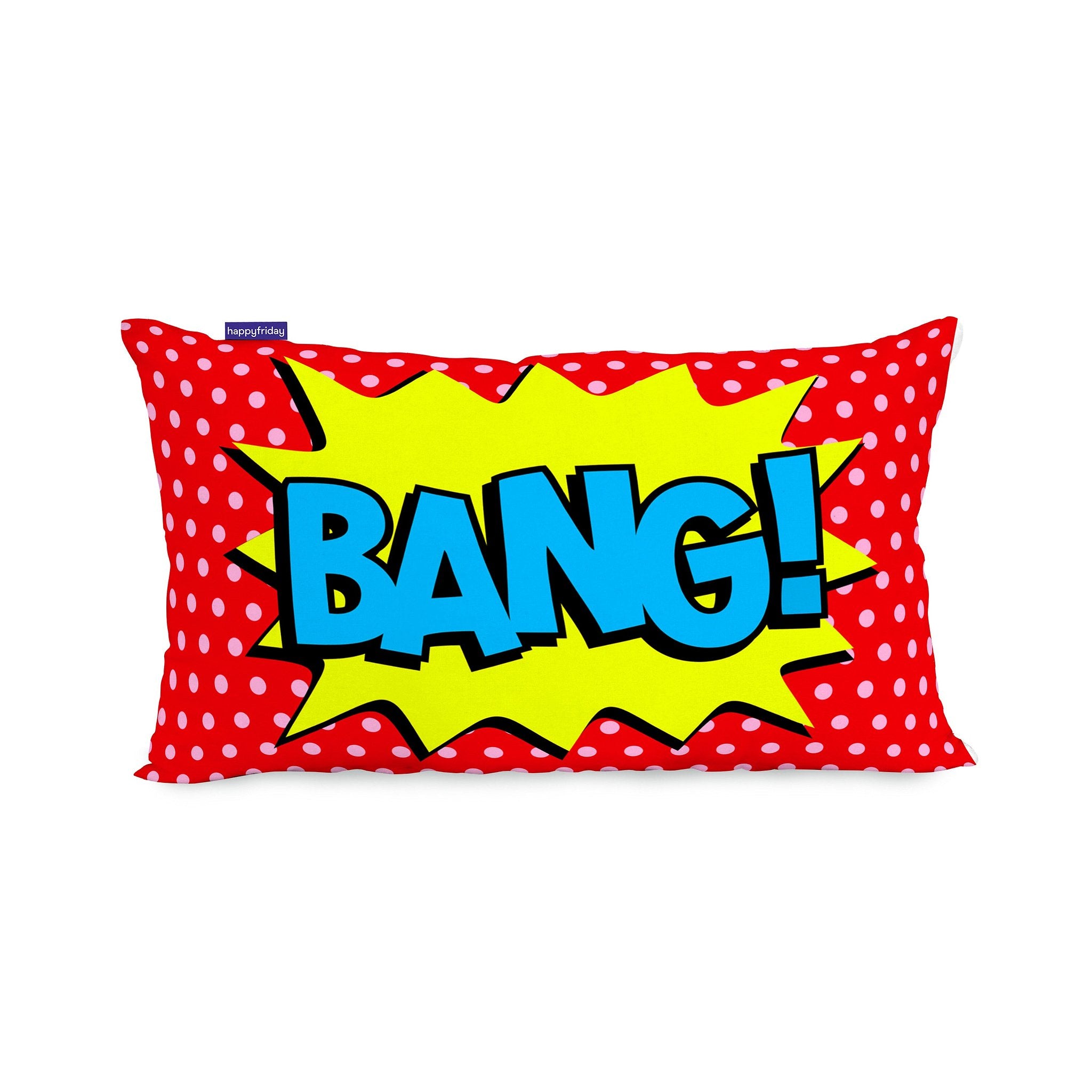 Happy Friday Cushion cover Bat 50x30 cm Multicolor