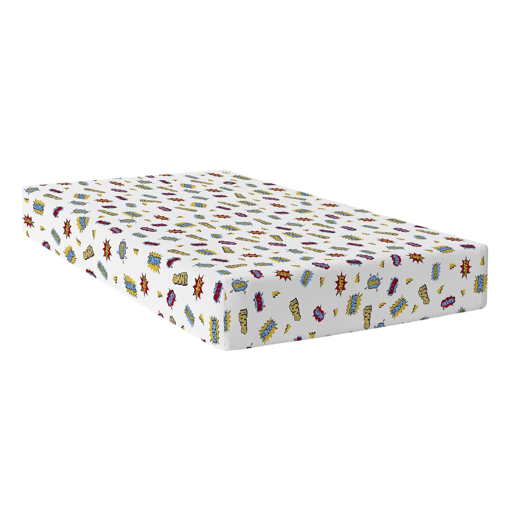 Happy Friday Fitted sheet Bat 90x200x32 cm (Single) Multicolor