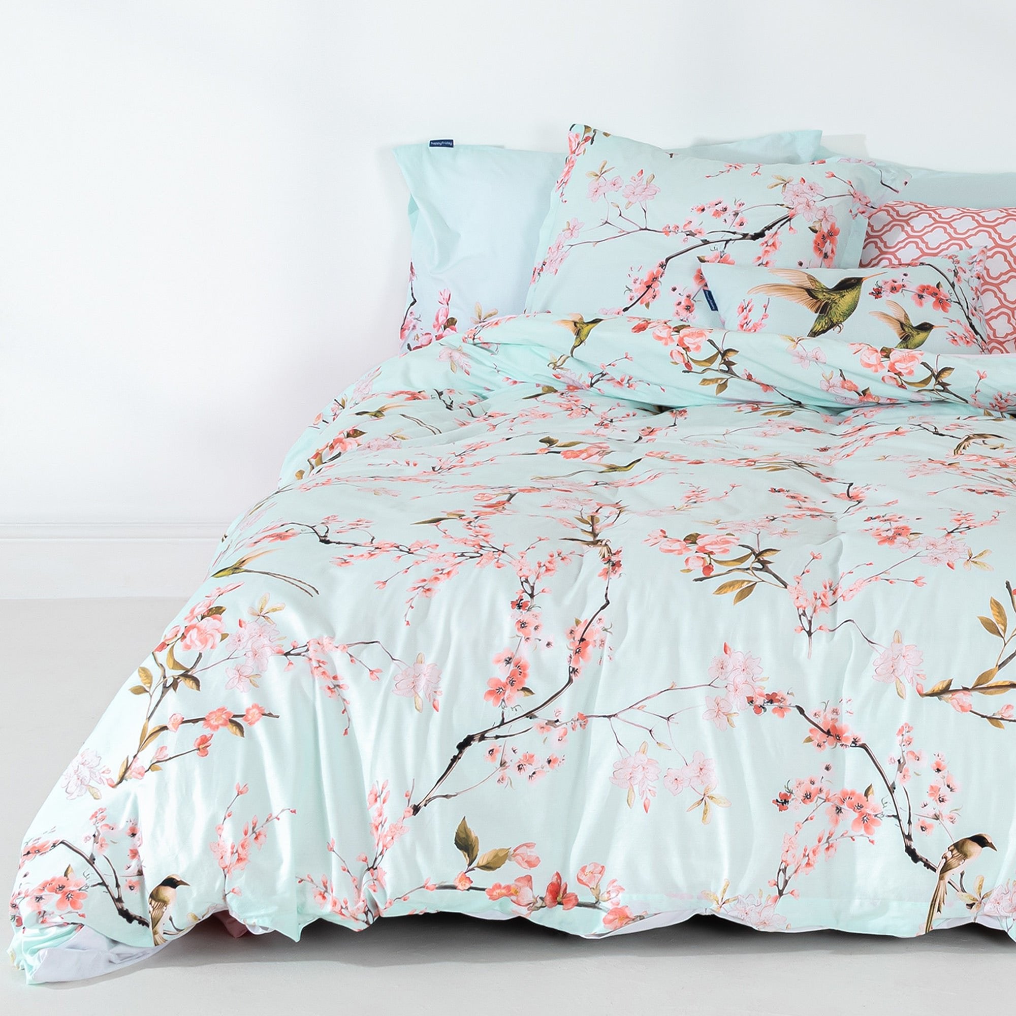 Happy Friday Duvet cover Chinoiserie 220x220 cm (Double) Multicolor