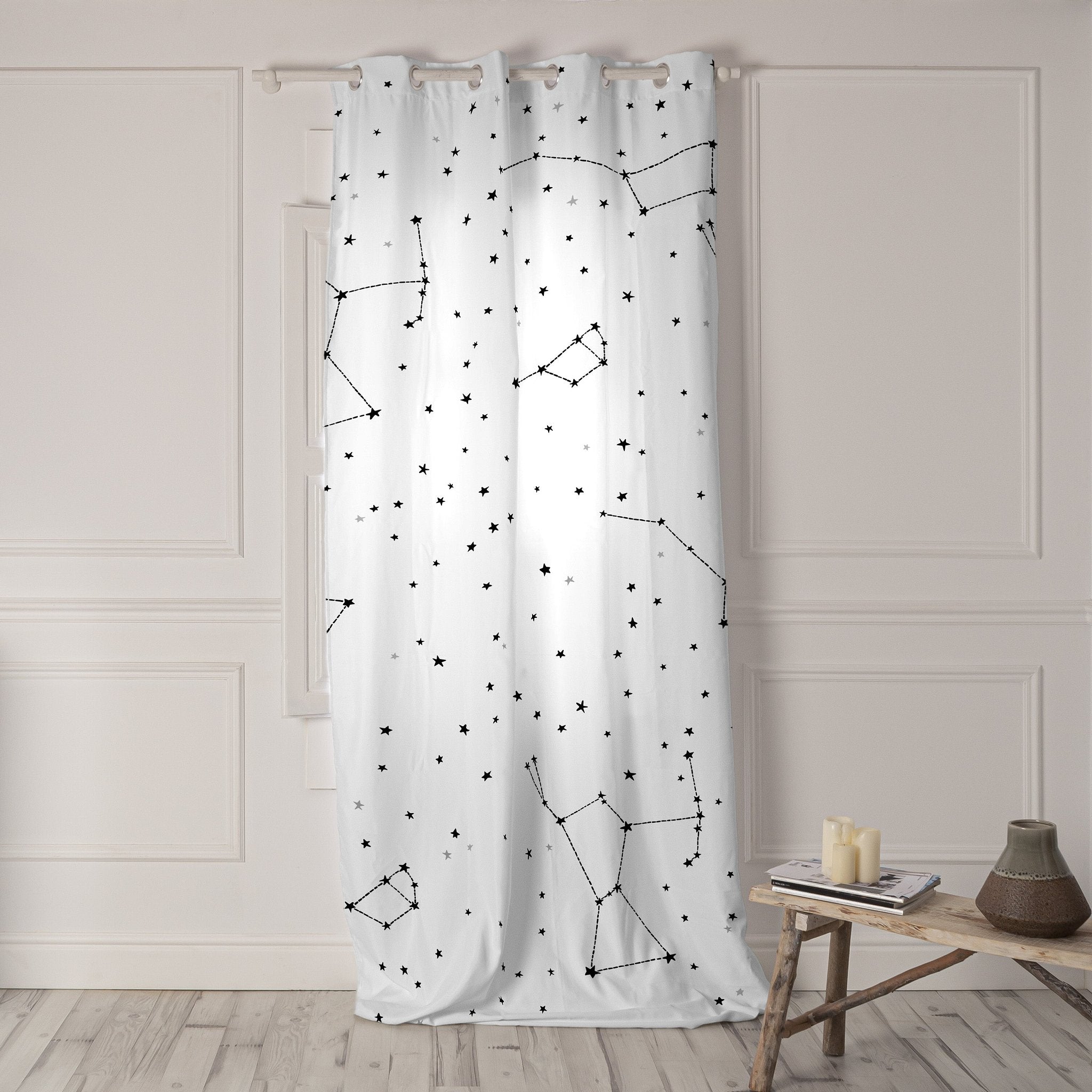 Happy Friday Constellation Curtain 140x300 cm