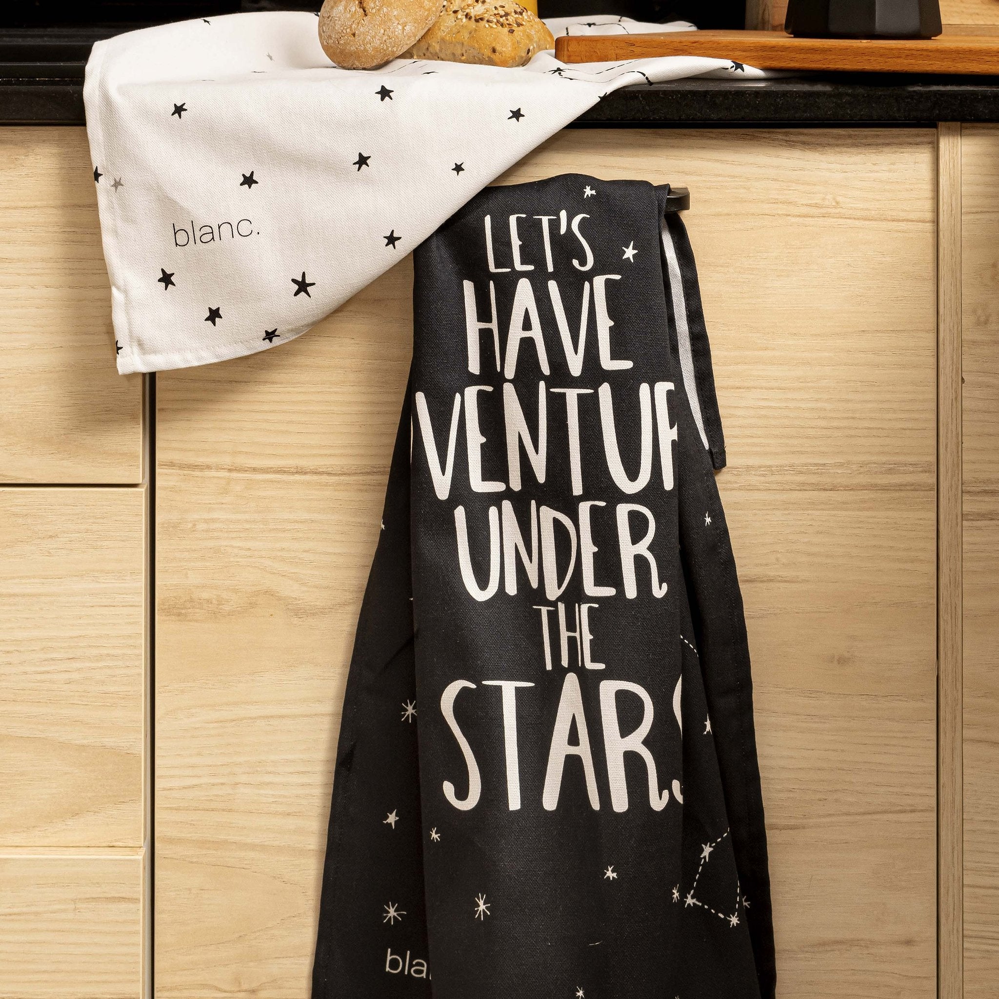 Happy Friday Tea towel (2 pc) Constellation 70x50 cm Multicolor