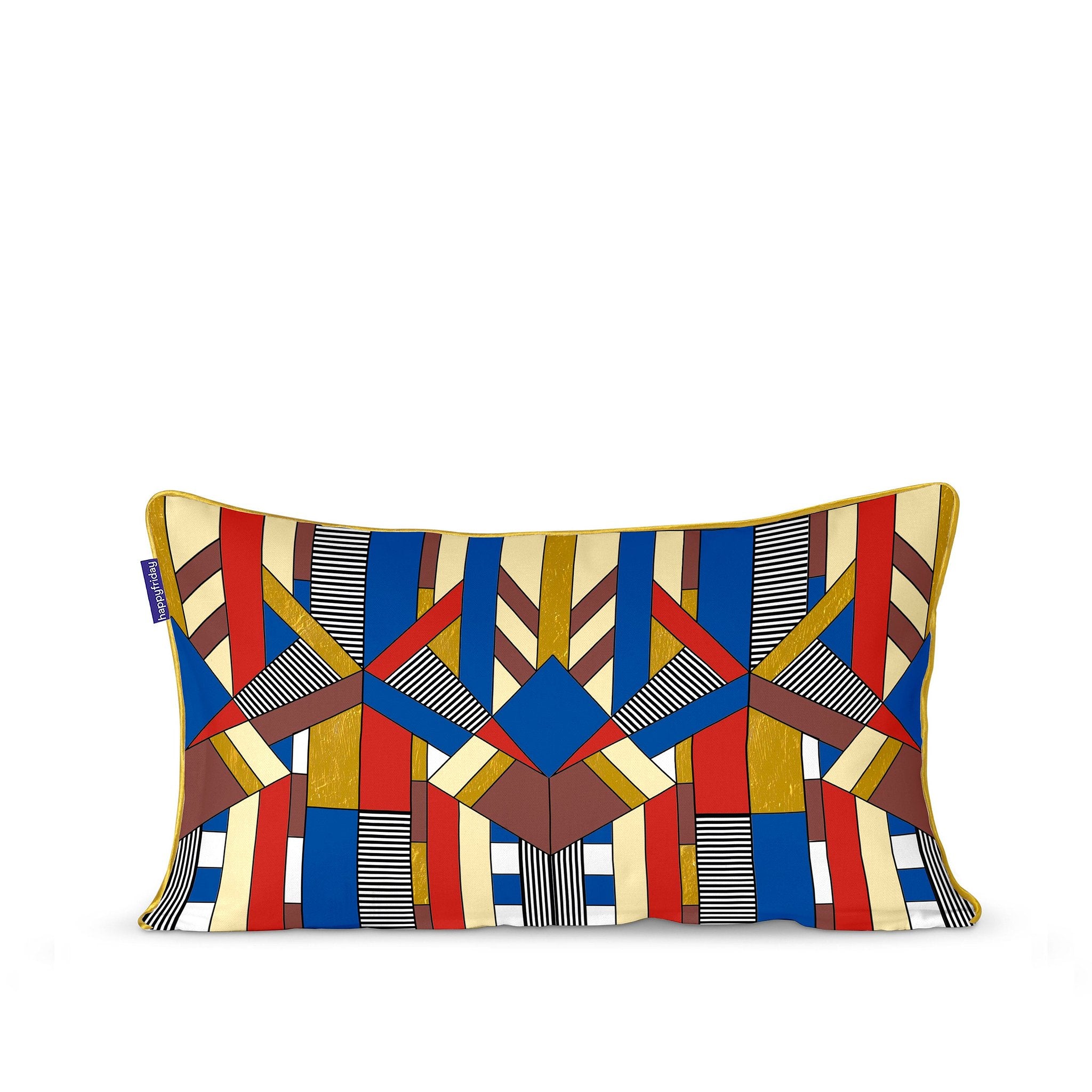 Happy Friday Decorative cushion cover Corbusier 50x30 cm Multicolor