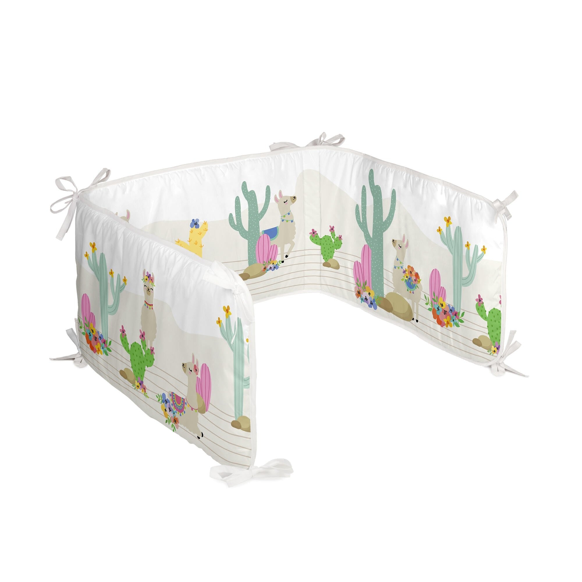 Happy Friday Bumper Cute llamas 210x40 cm Multicolor