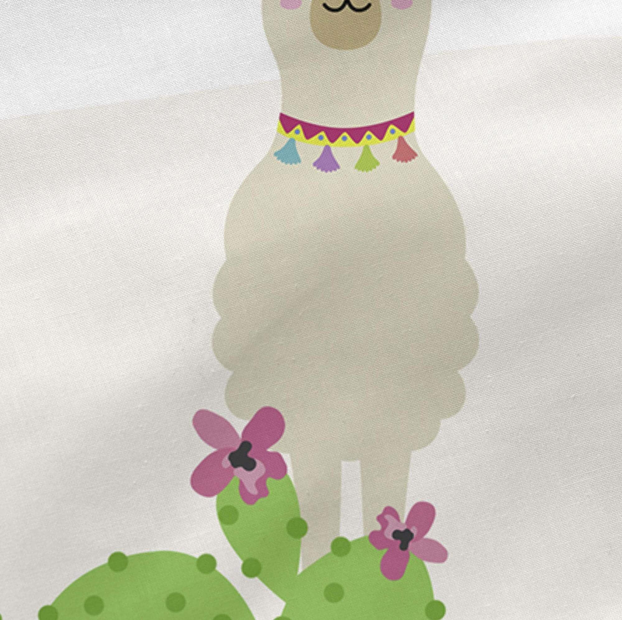 Happy Friday Bumper Cute llamas 210x40 cm Multicolor