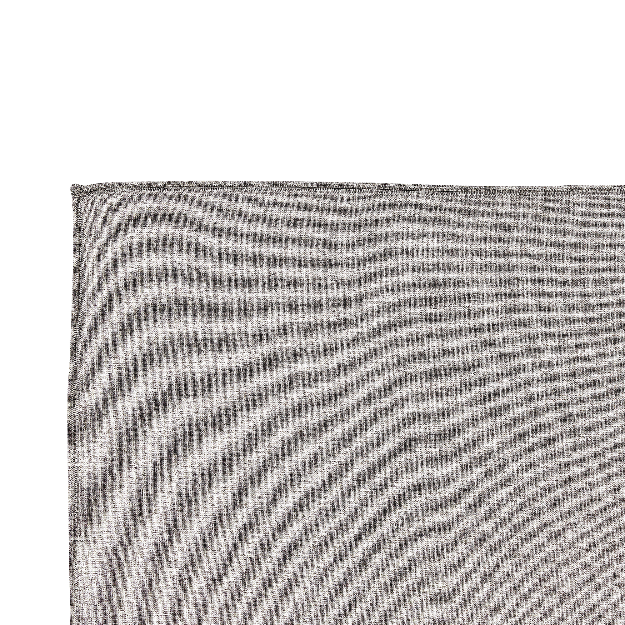 Beliani MOISSAC - Bed - Lichtgrijs - 180 x 200 cm - Polyester