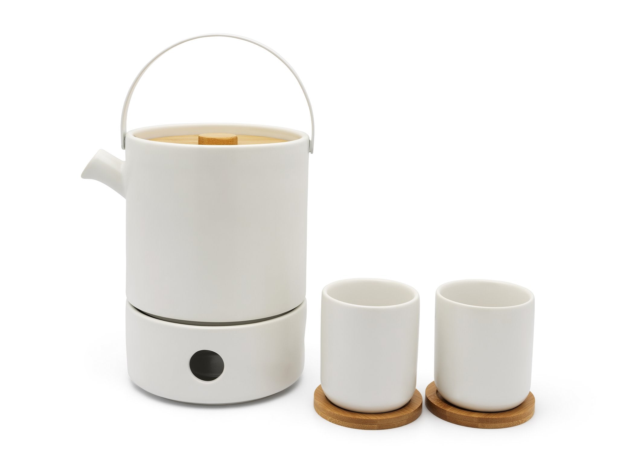 Bredemeijer Tea set Umea 1.2L with warmer white